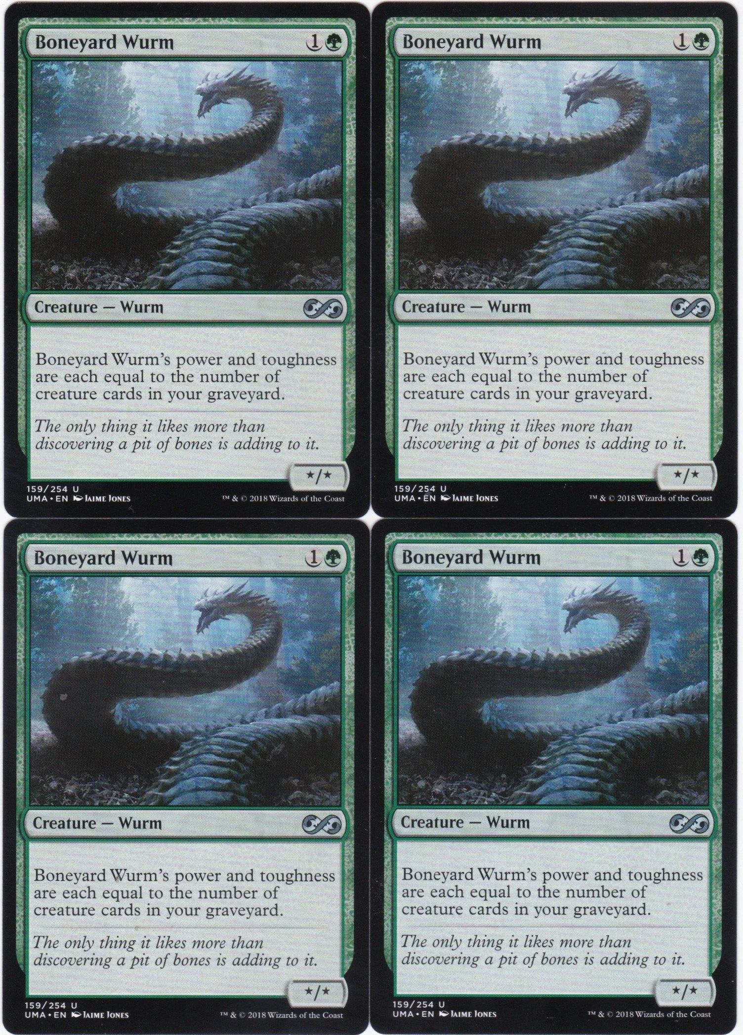 4x Boneyard Wurm