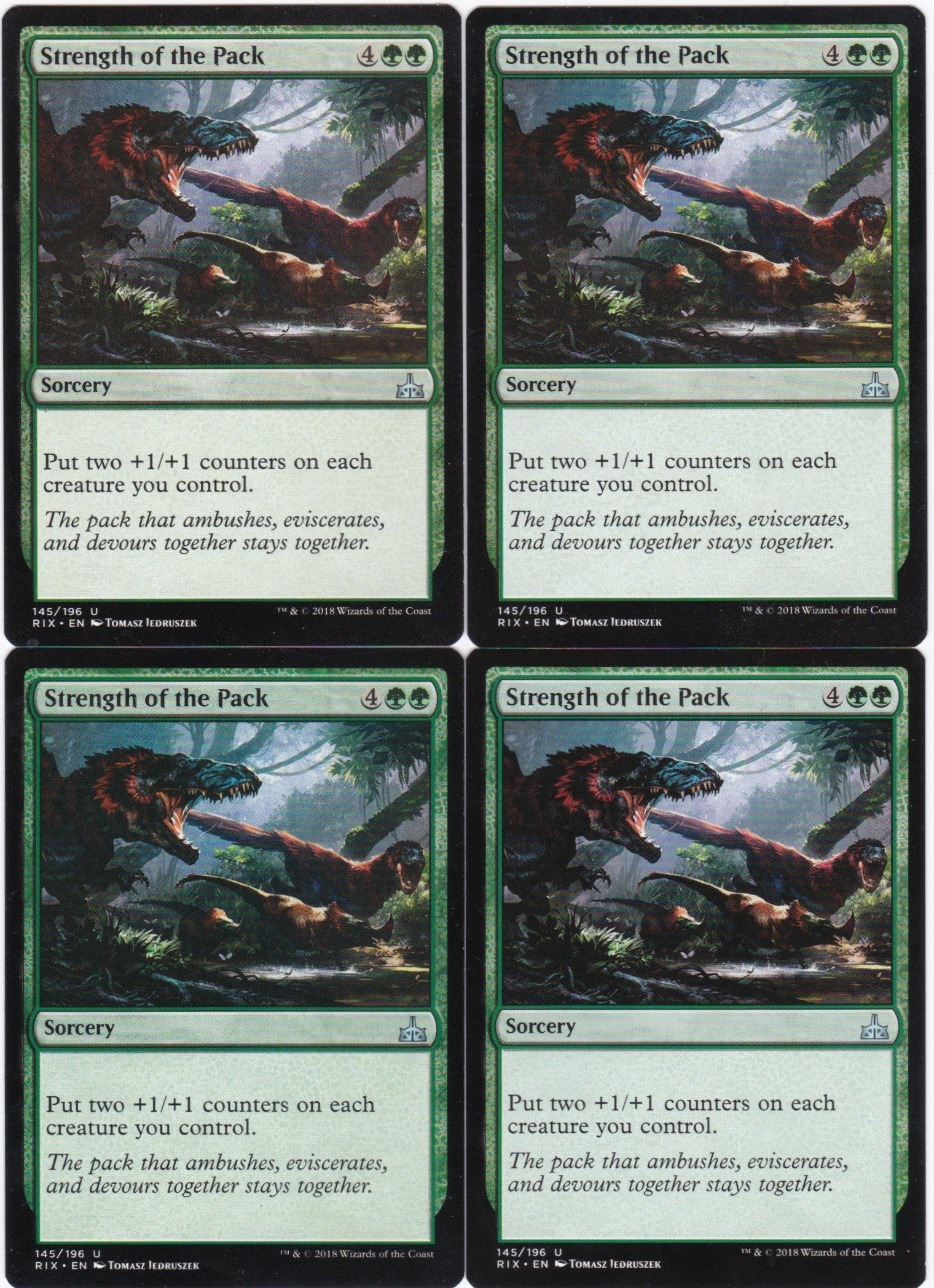 4x Strength of the Pack