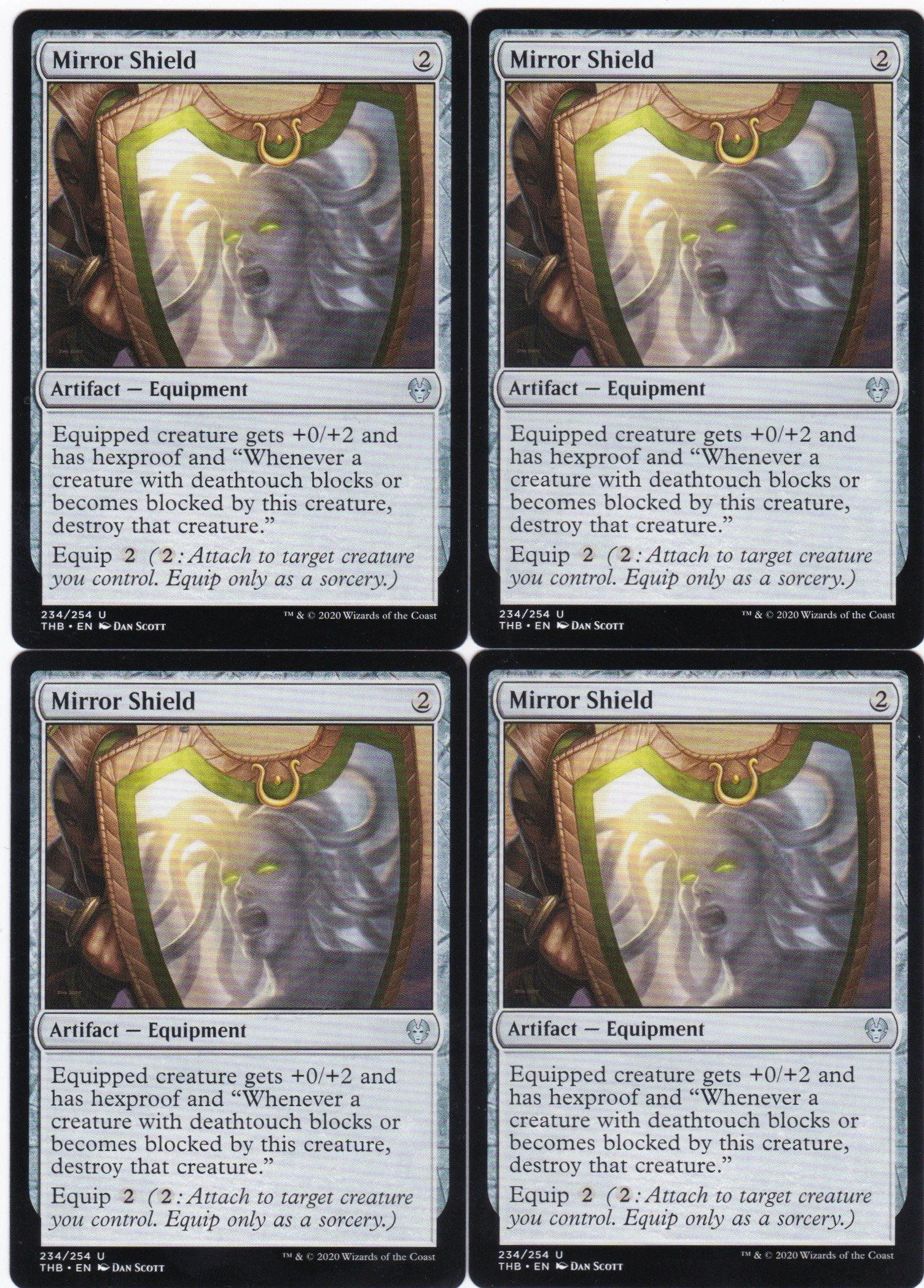 4x Mirror Shield