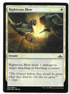 Righteous Blow