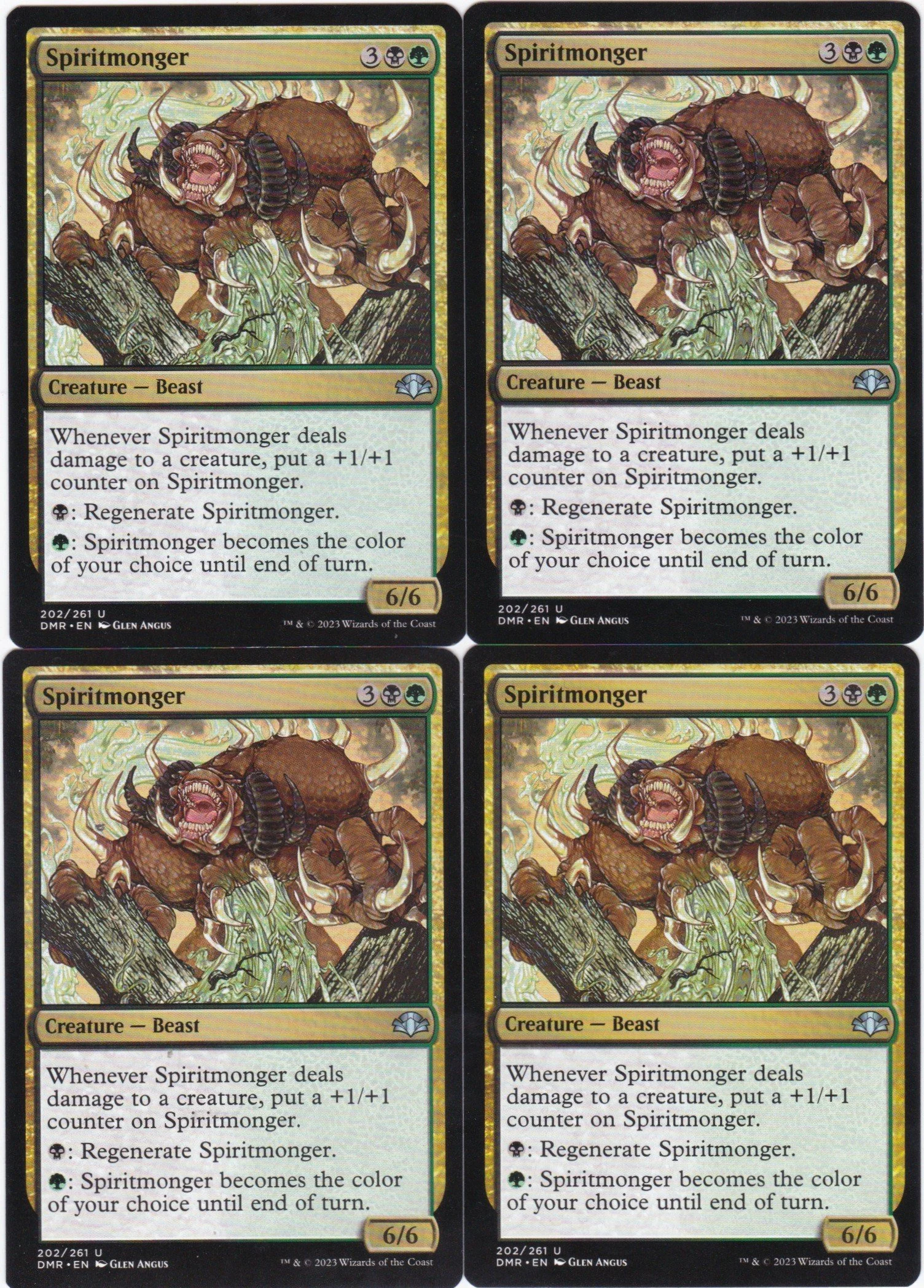 4x Spiritmonger