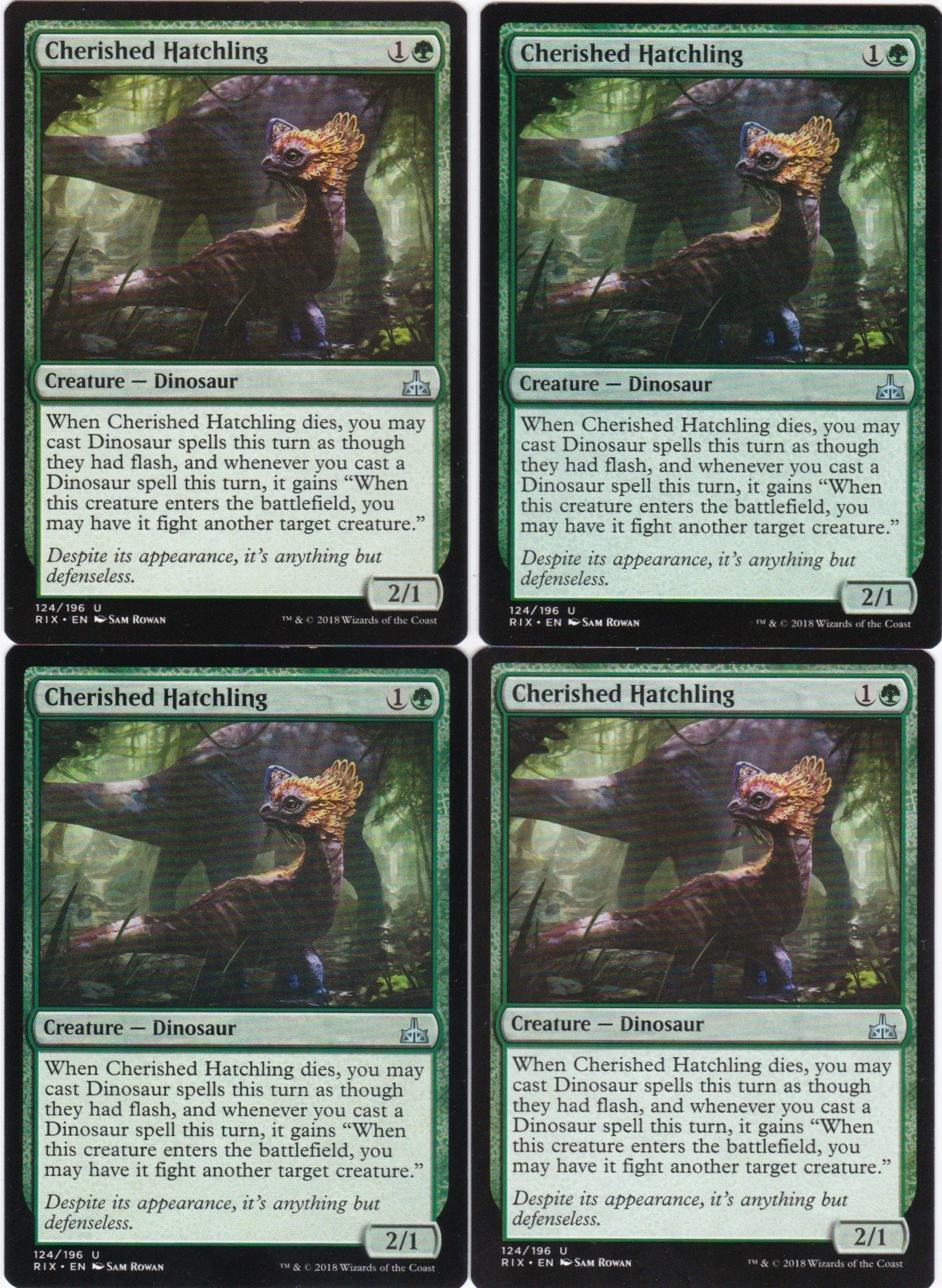 4x Cherished Hatchling