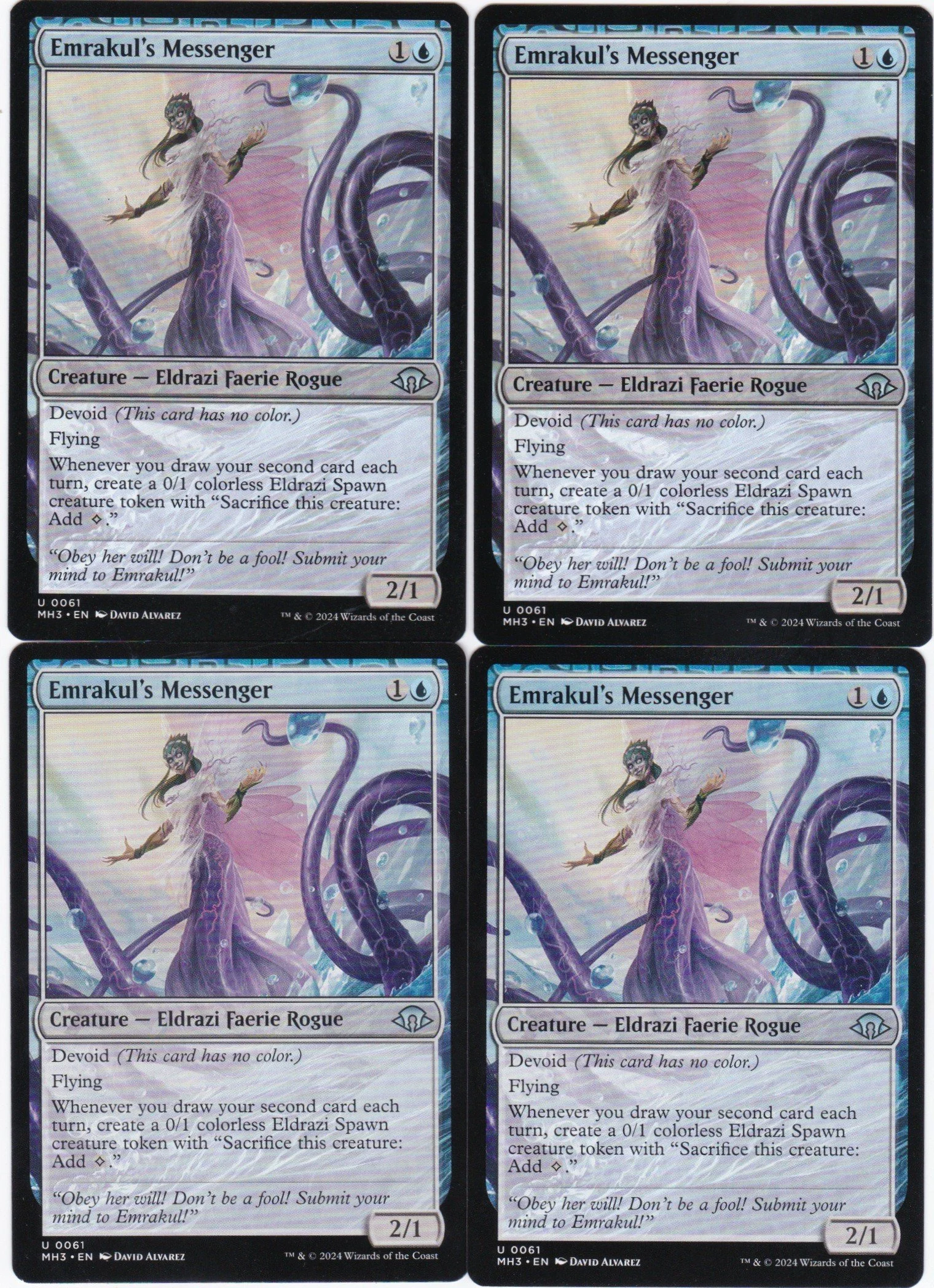 4x Emrakul's Messenger