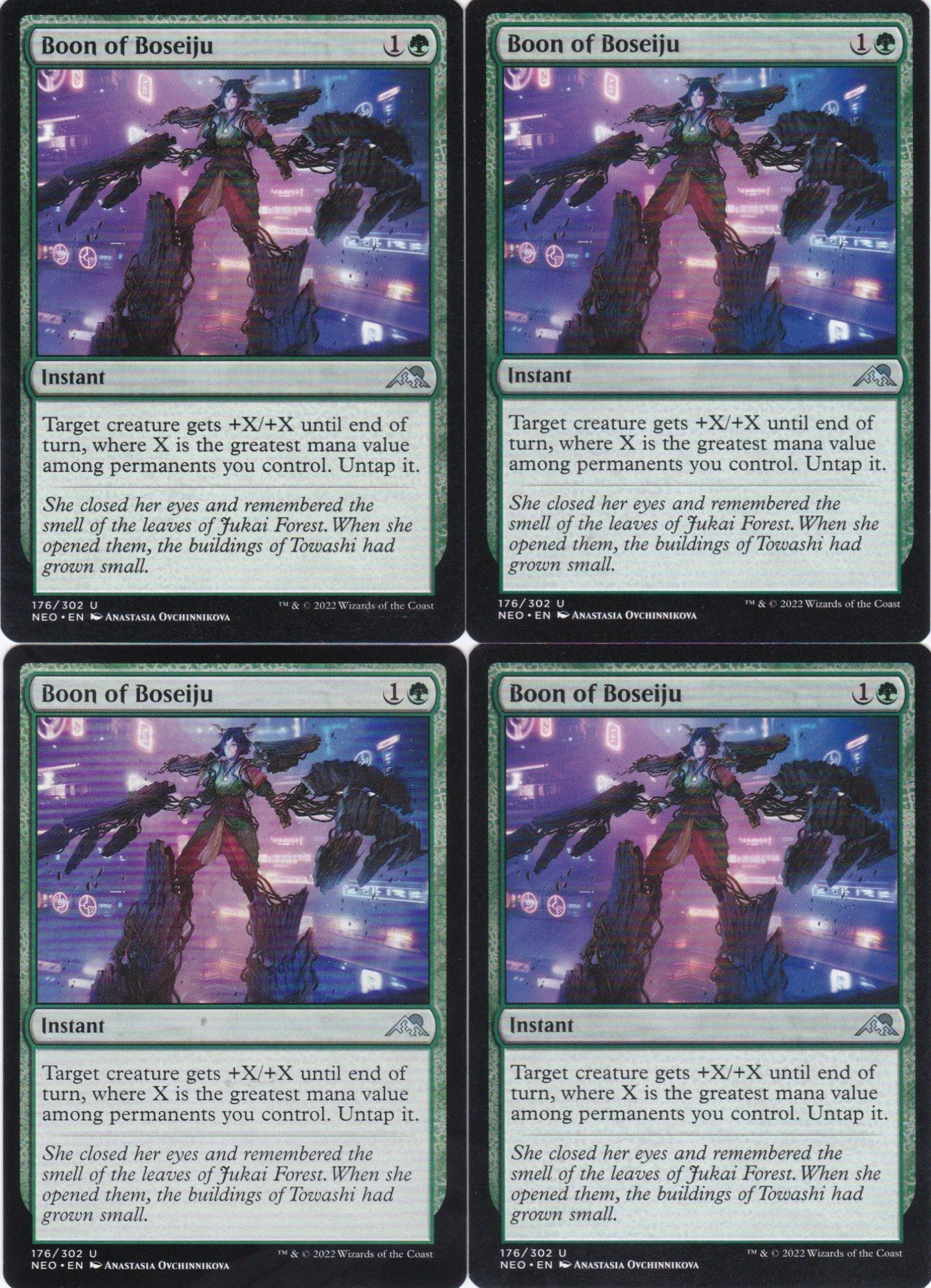 4x Boon of Boseiju