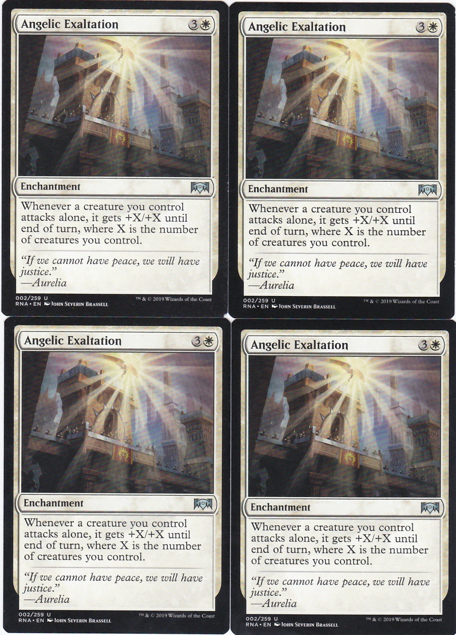 4x Angelic Exaltation