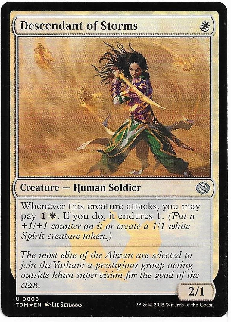 Descendant of Storms