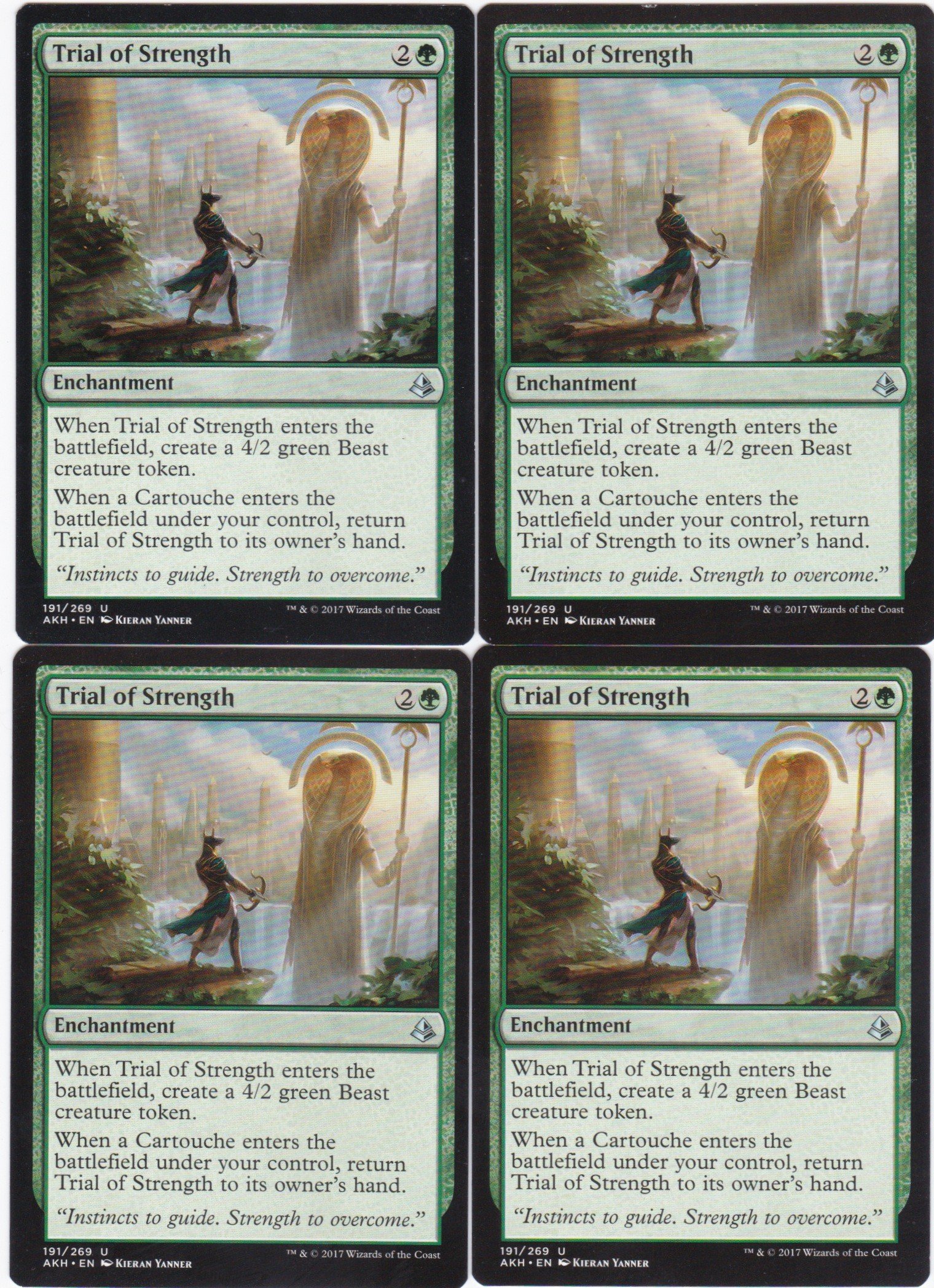 4x Trial of Strength