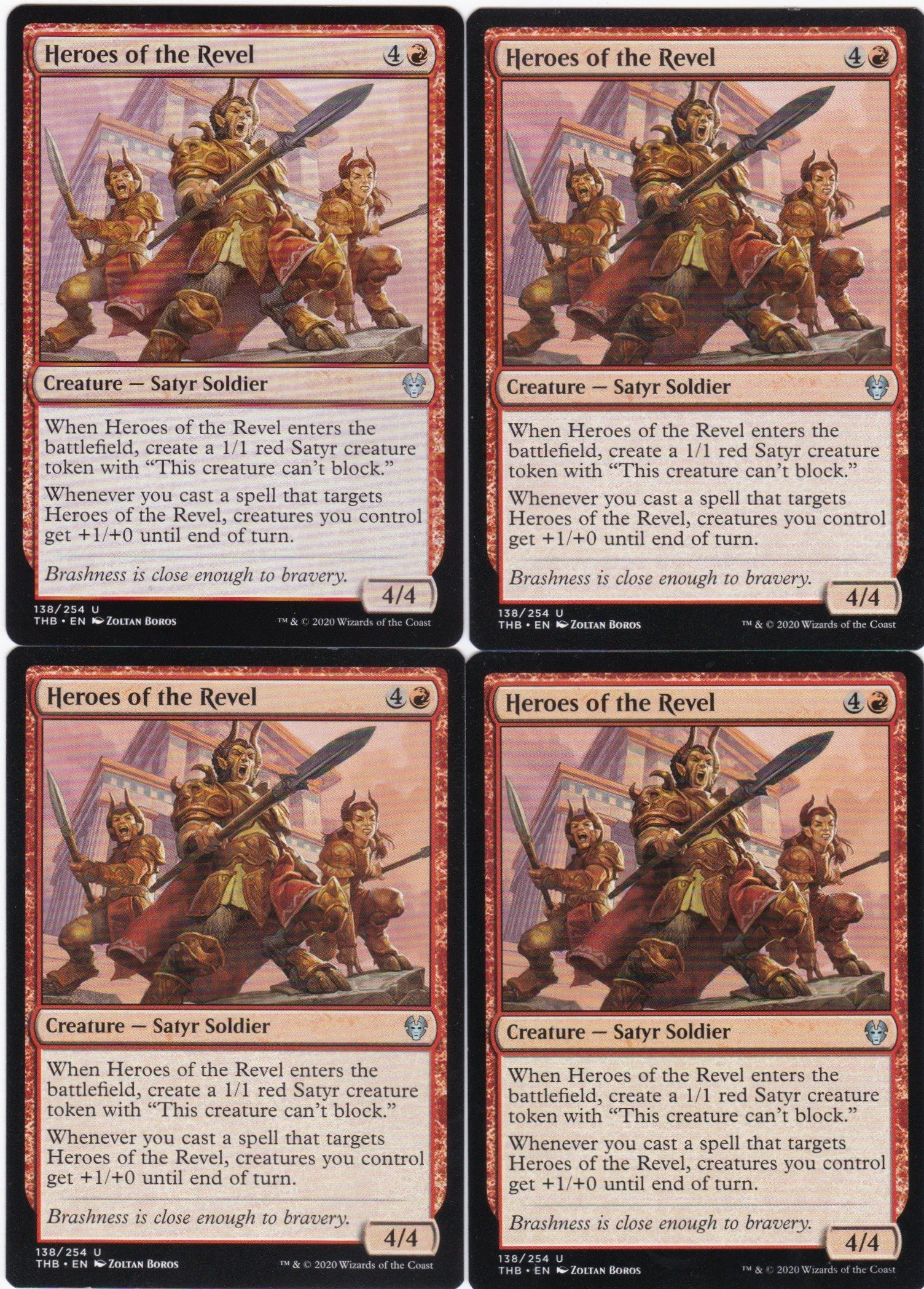 4x Heroes of the Revel