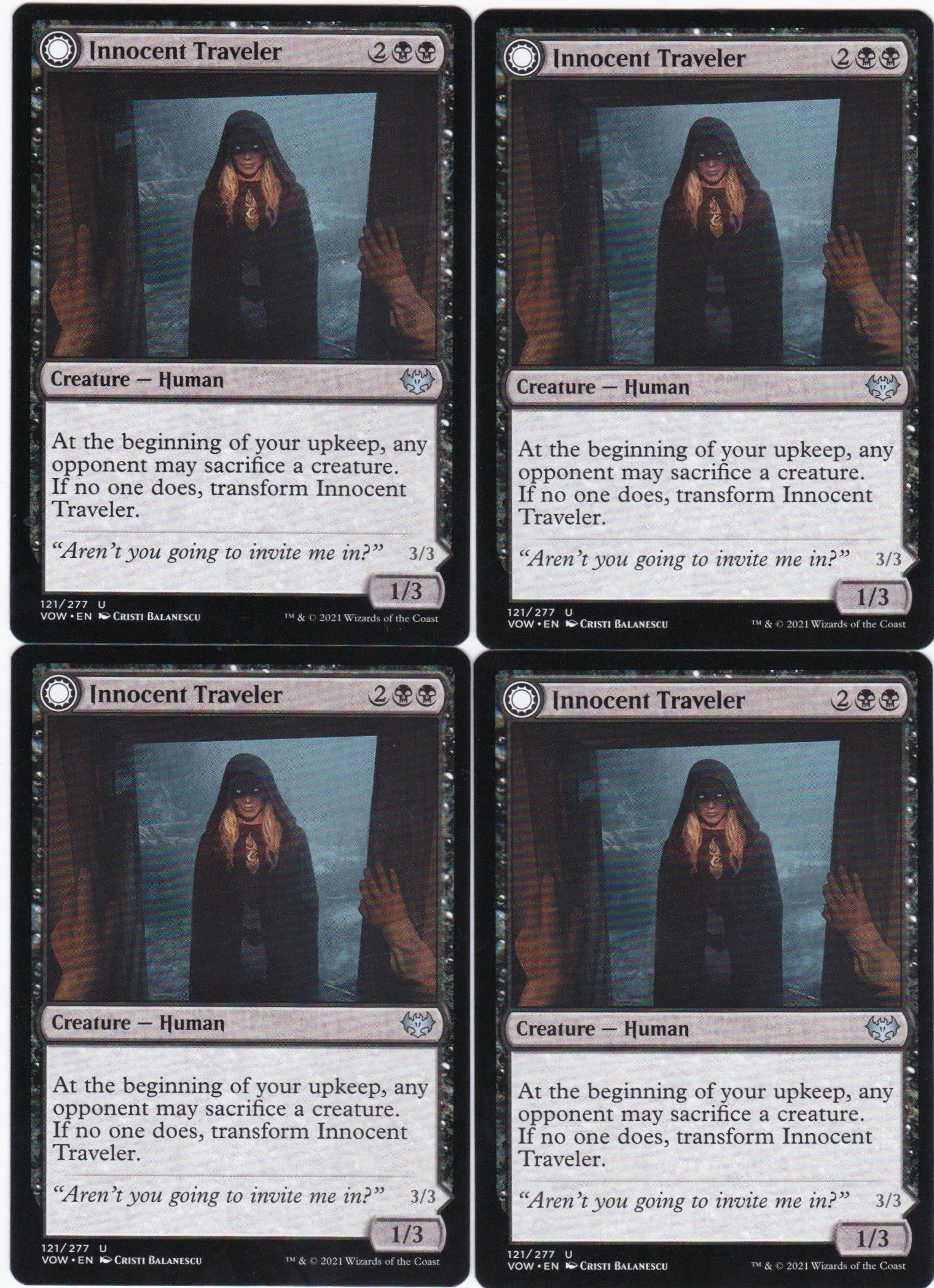 4x Innocent Traveler