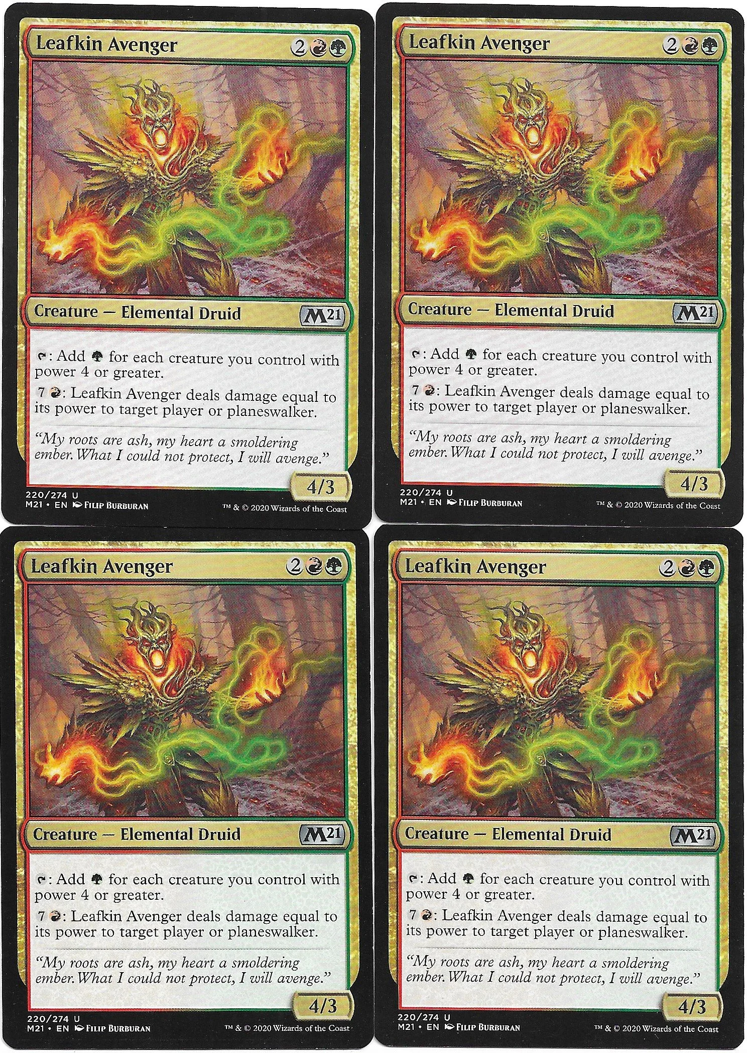 4x Leafkin Avenger