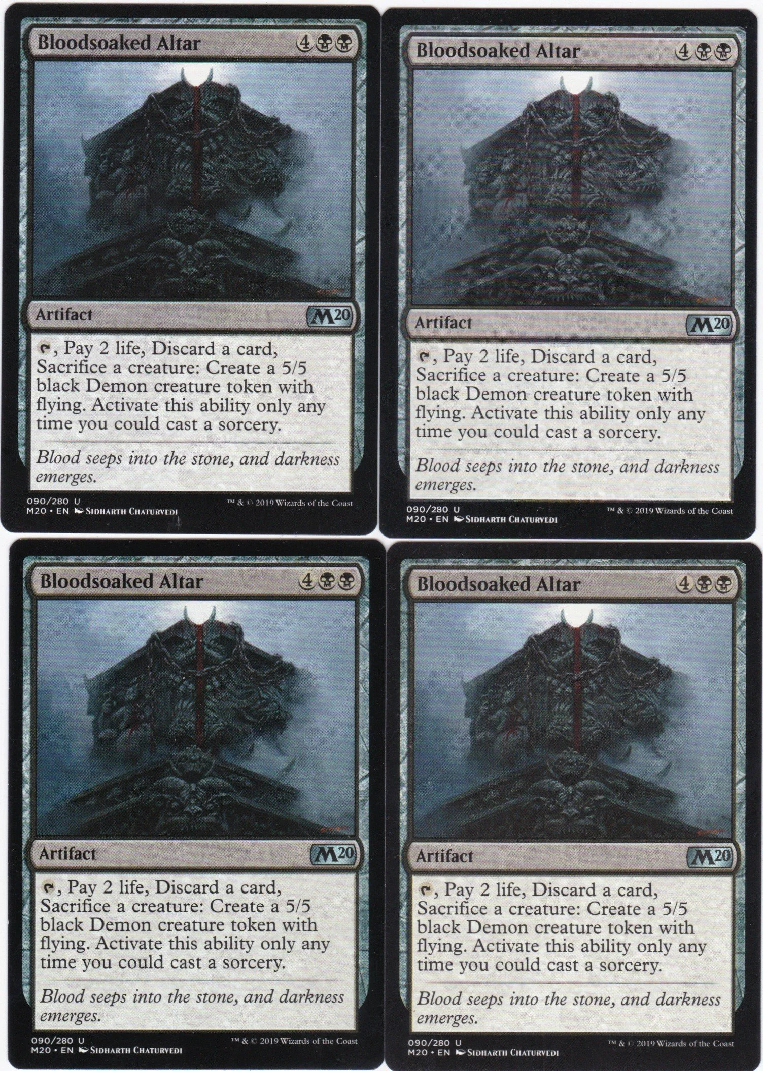 4x Bloodsoaked Altar