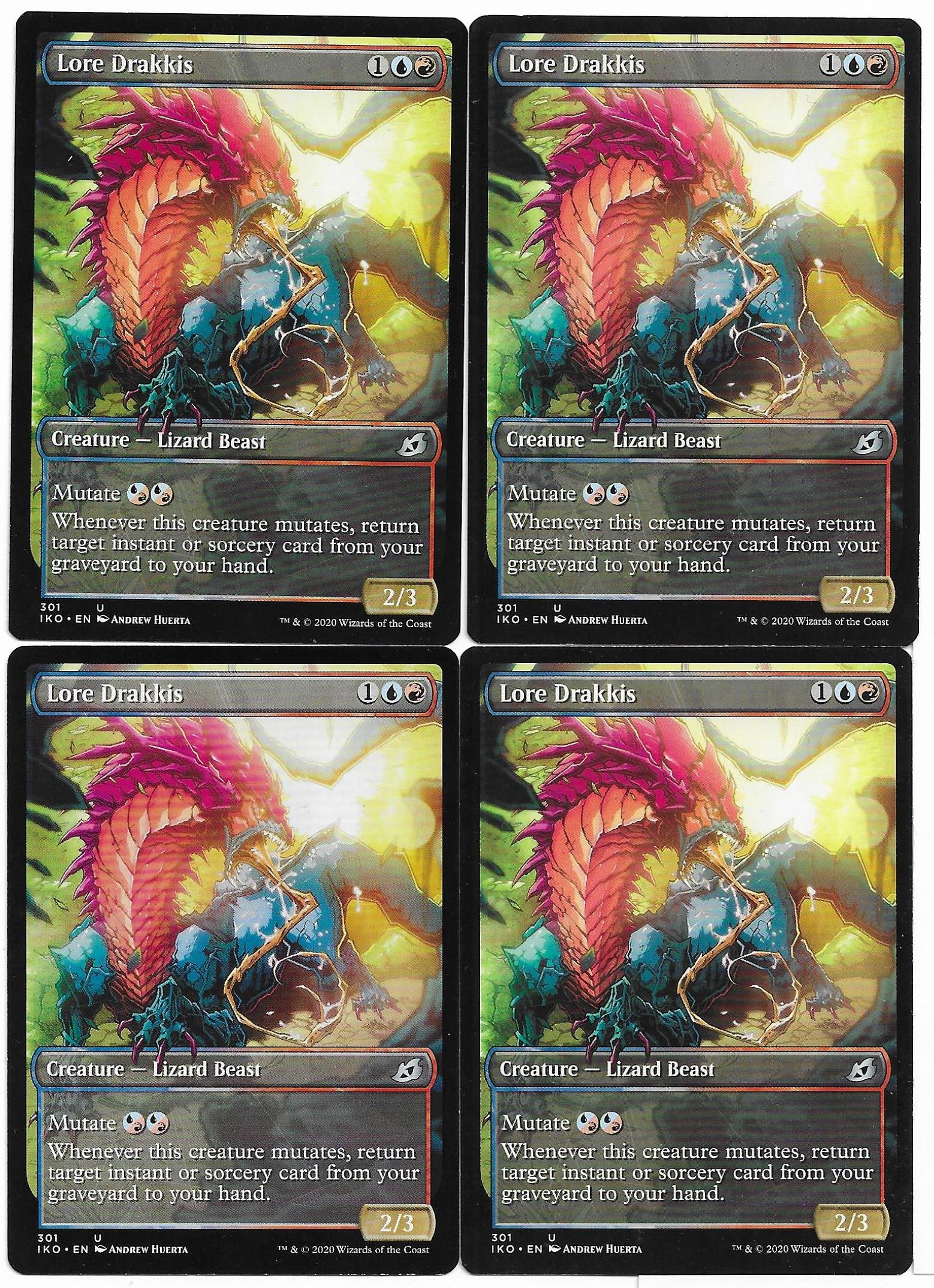 4x Lore Drakkis (showcase)