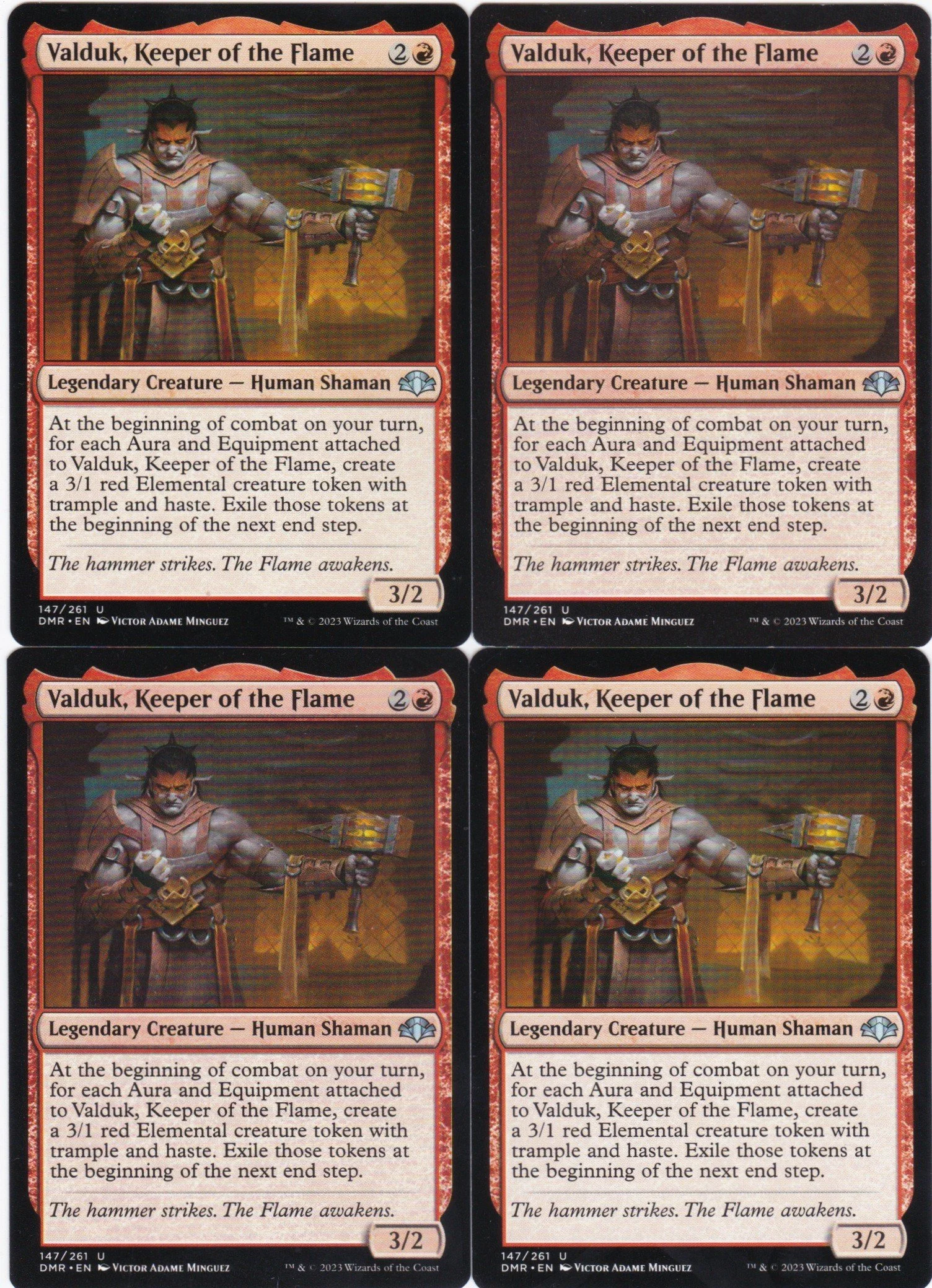 4x Valduk, Keeper of the Flame