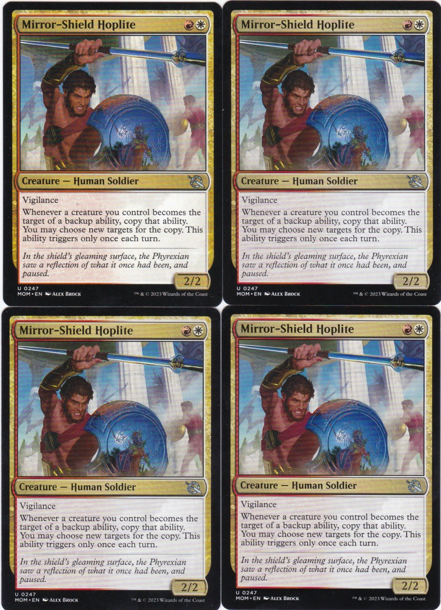 4x Mirror-Shield Hoplite