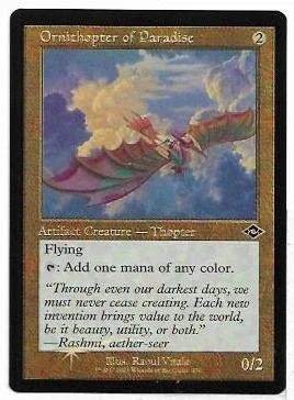 Ornithopter of Paradise (retro)