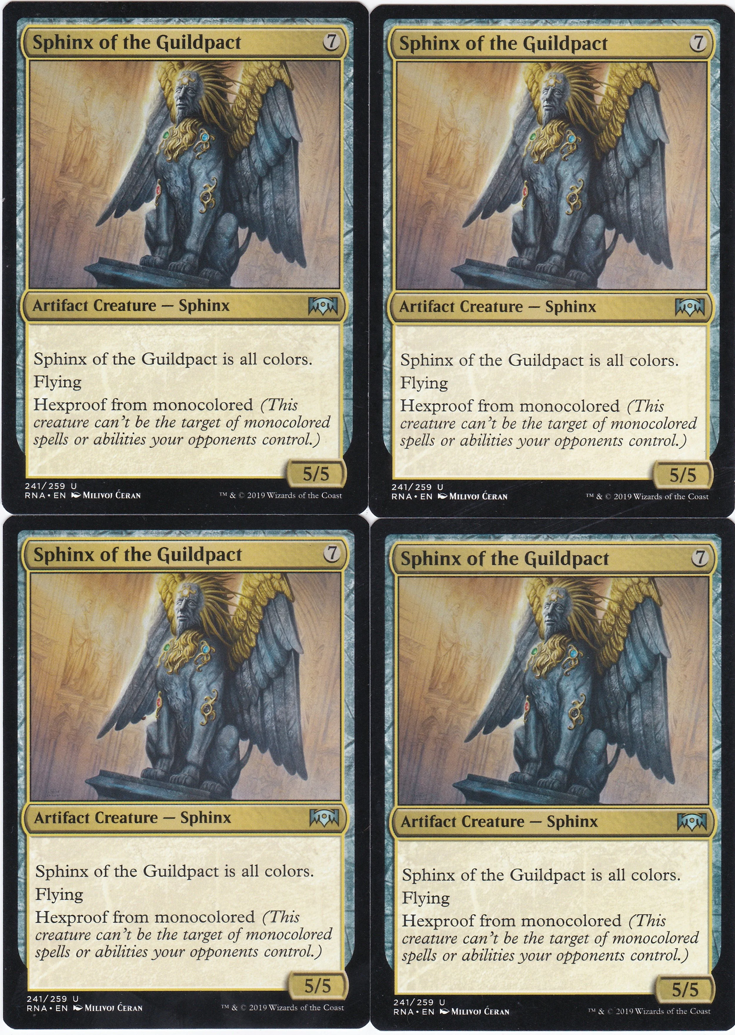 4x Sphinx of the Guildpact