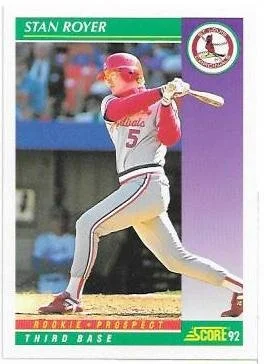 Rookie Prospect Stan Royer #822