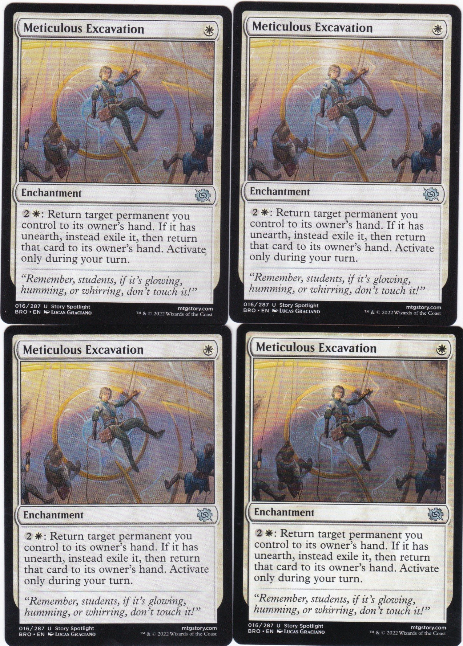 4x Meticulous Excavation