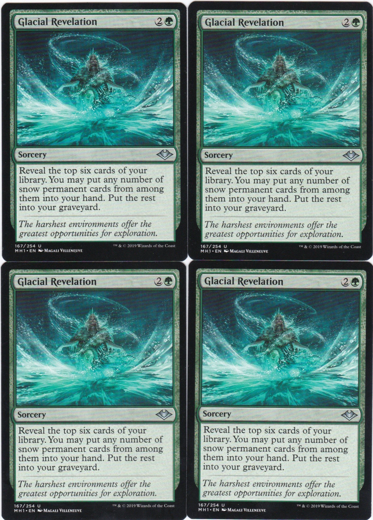 4x Glacial Revelation