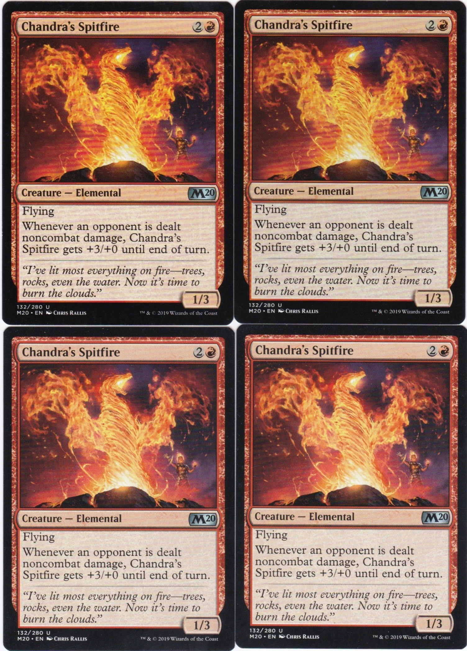 4x Chandra's Spitfire