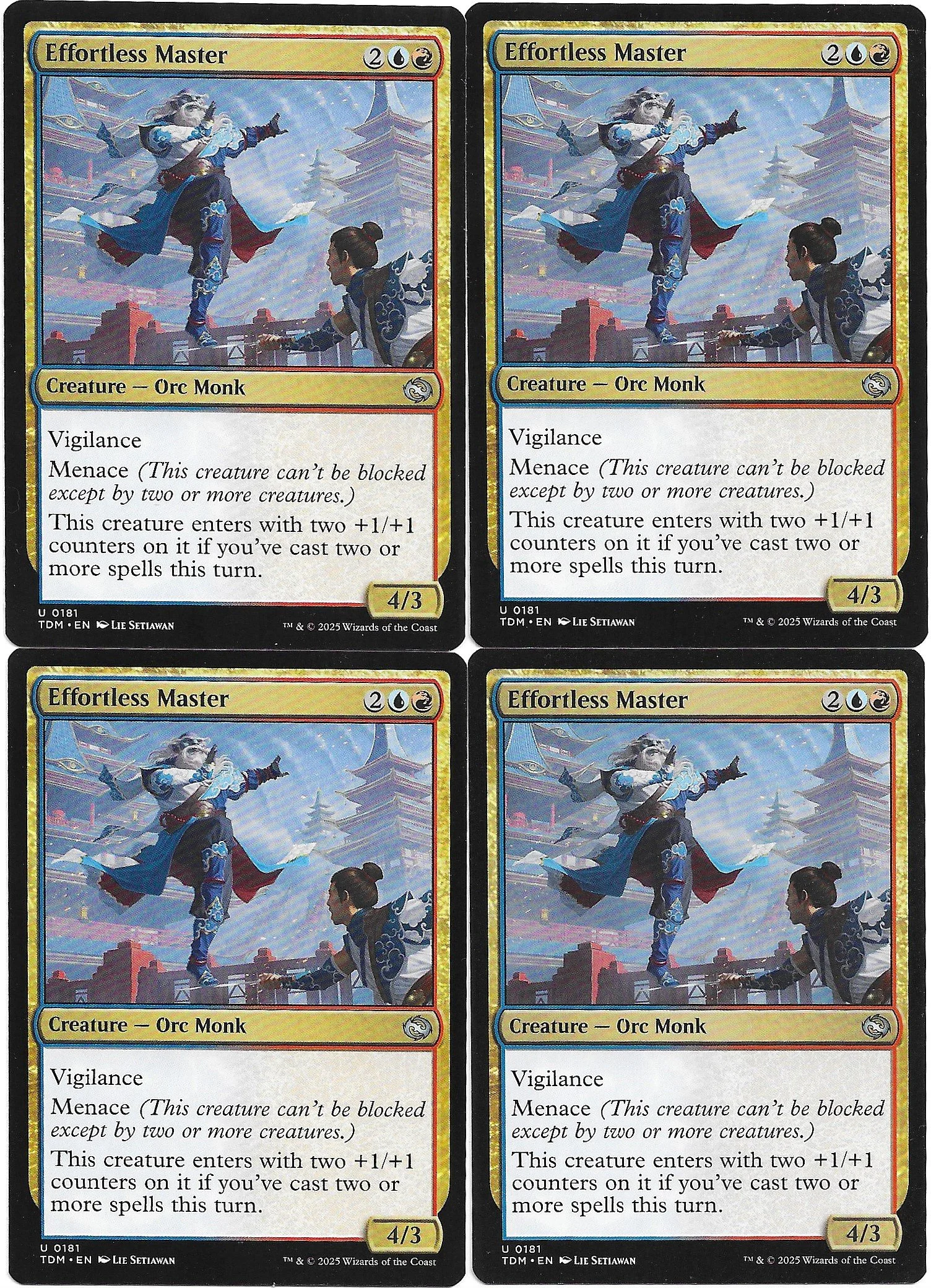 4x Effortless Master