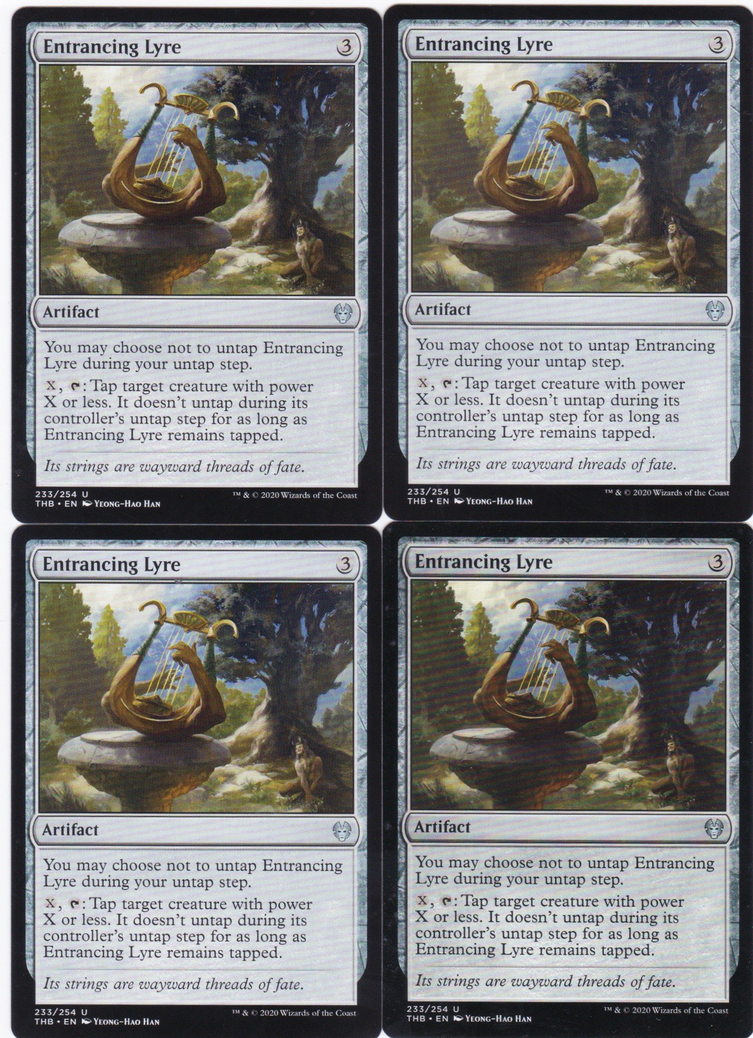 4x Entrancing Lyre