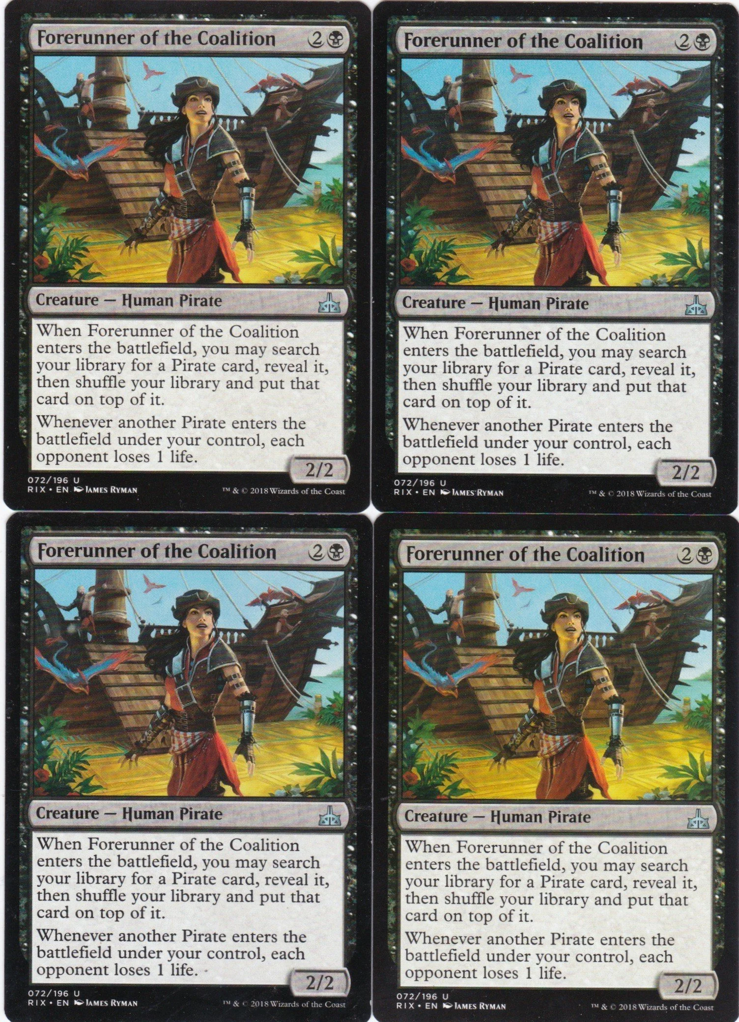 4x Forerunner of the Coalition