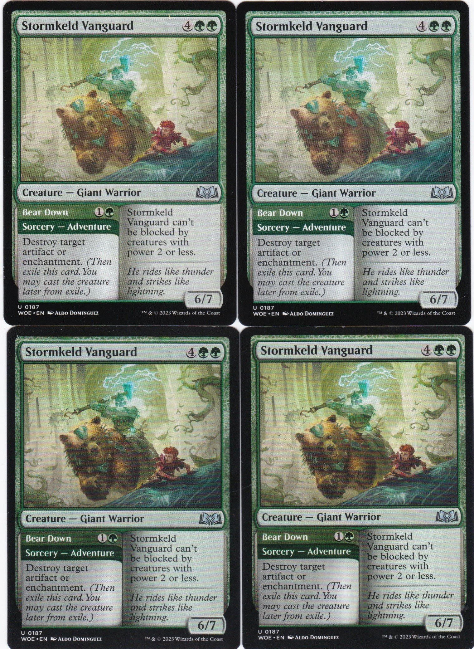 4x Stormkeld Vanguard