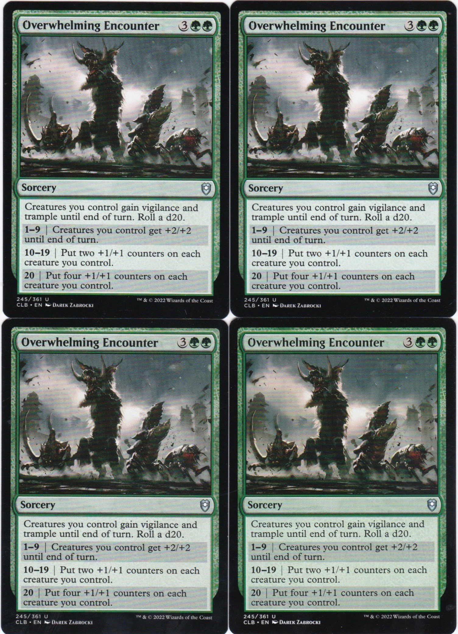 4x Overwhelming Encounter