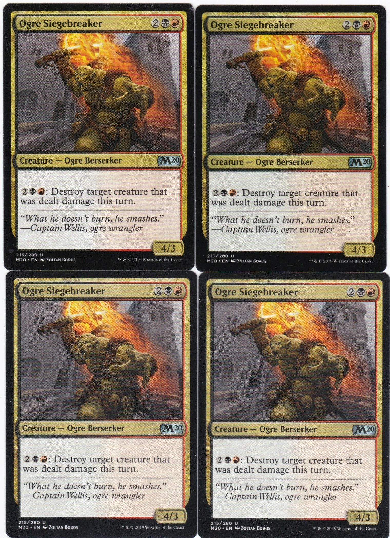 4x Ogre Siegebreaker