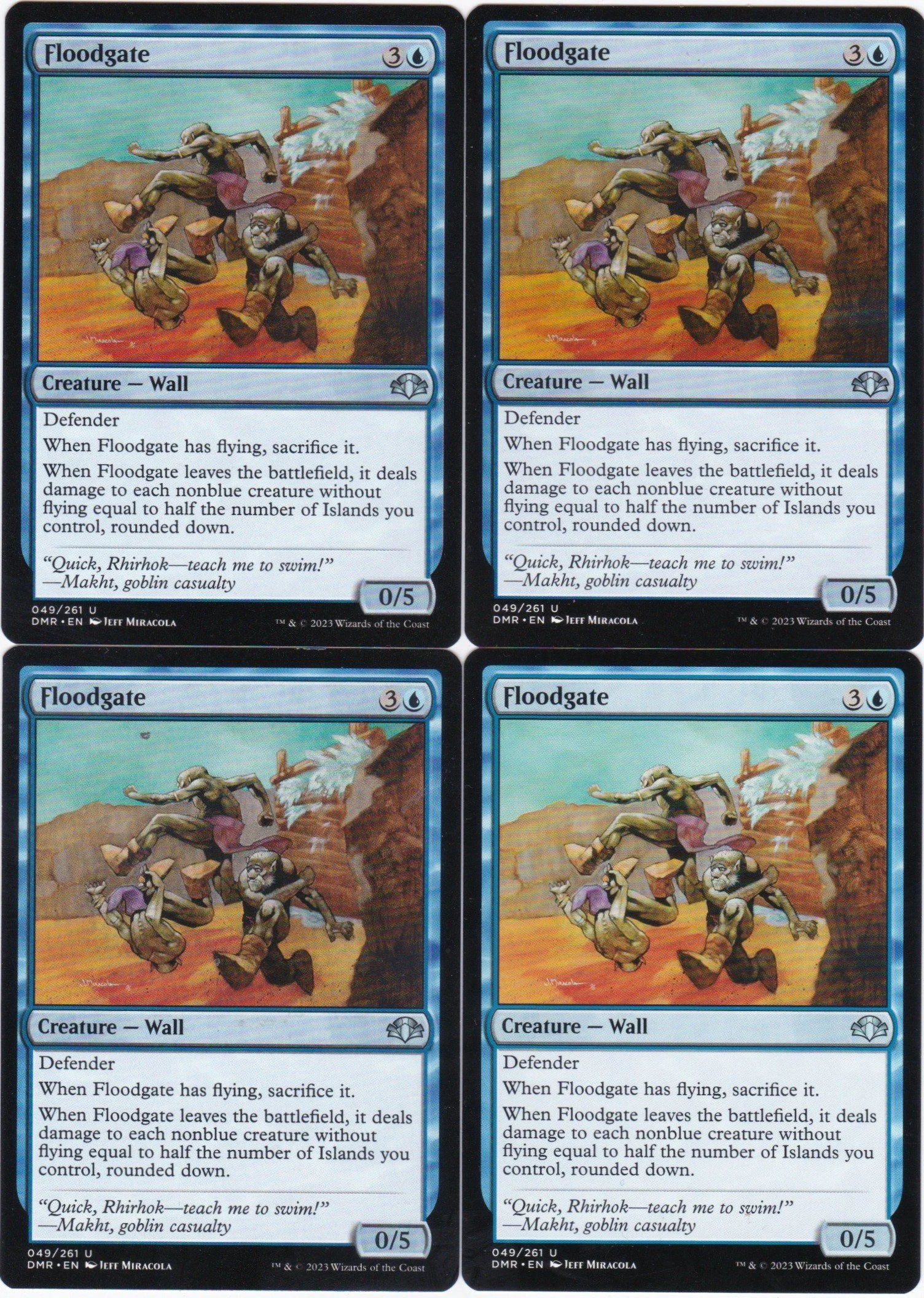 4x Floodgate