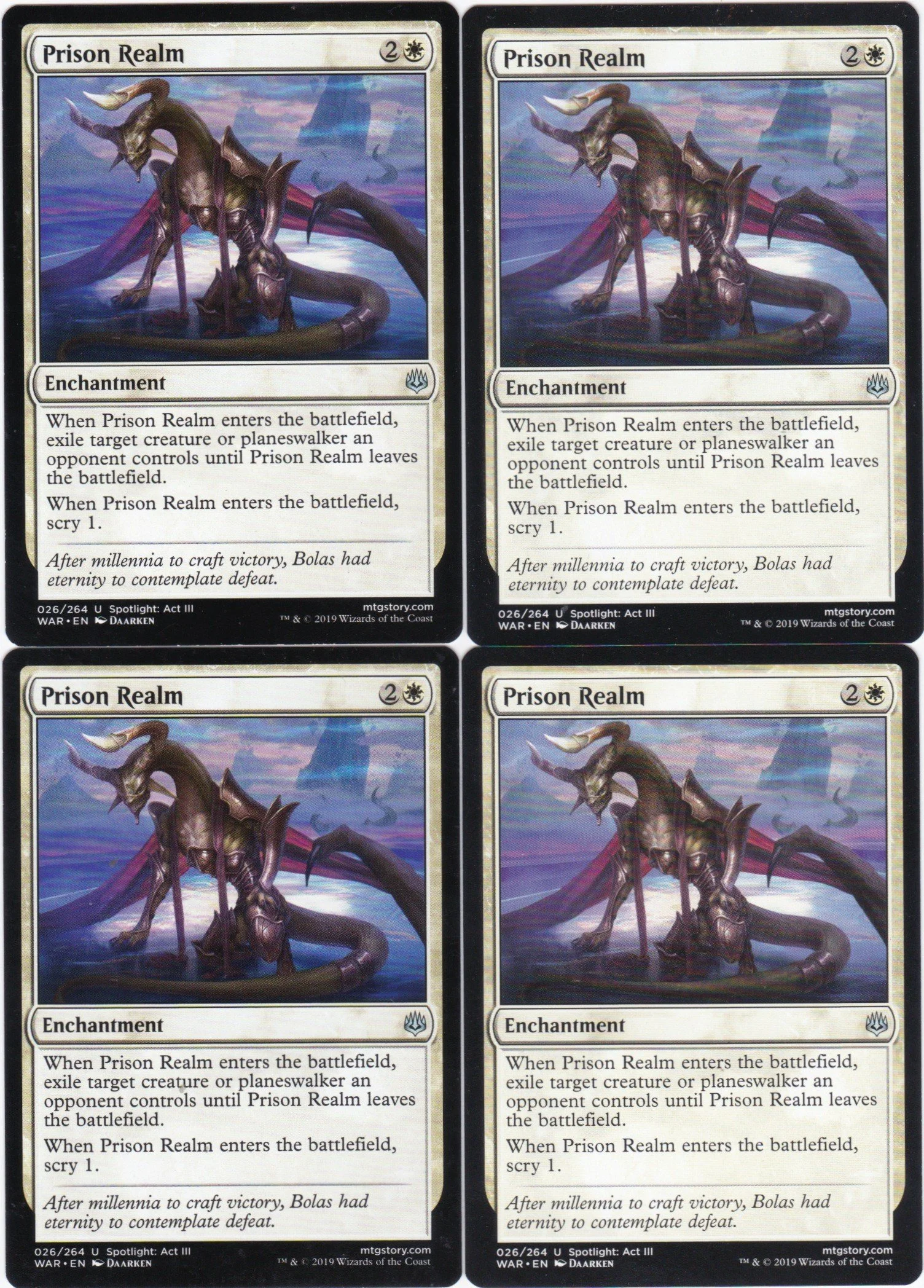 4x Prison Realm