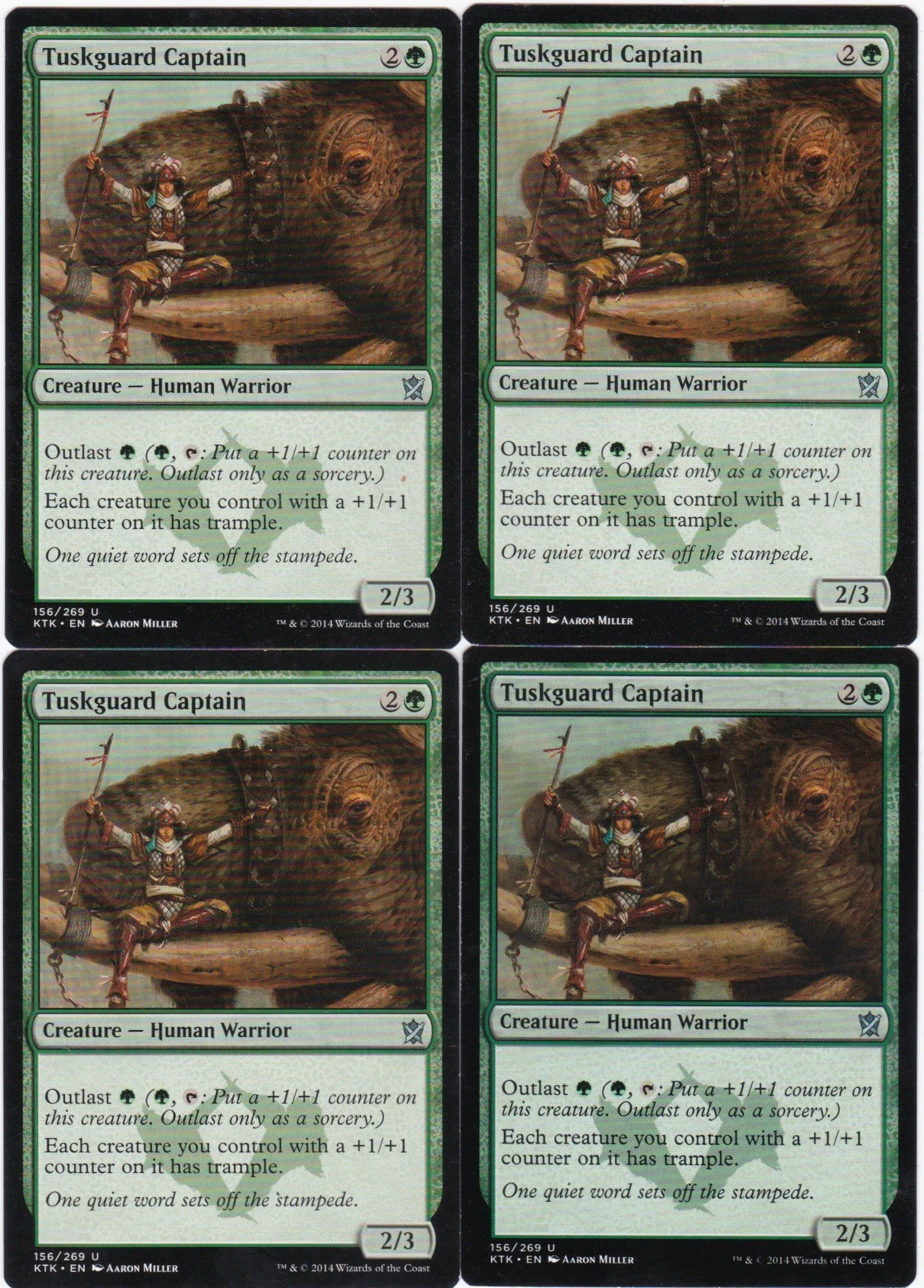 4x Tuskguard Captain