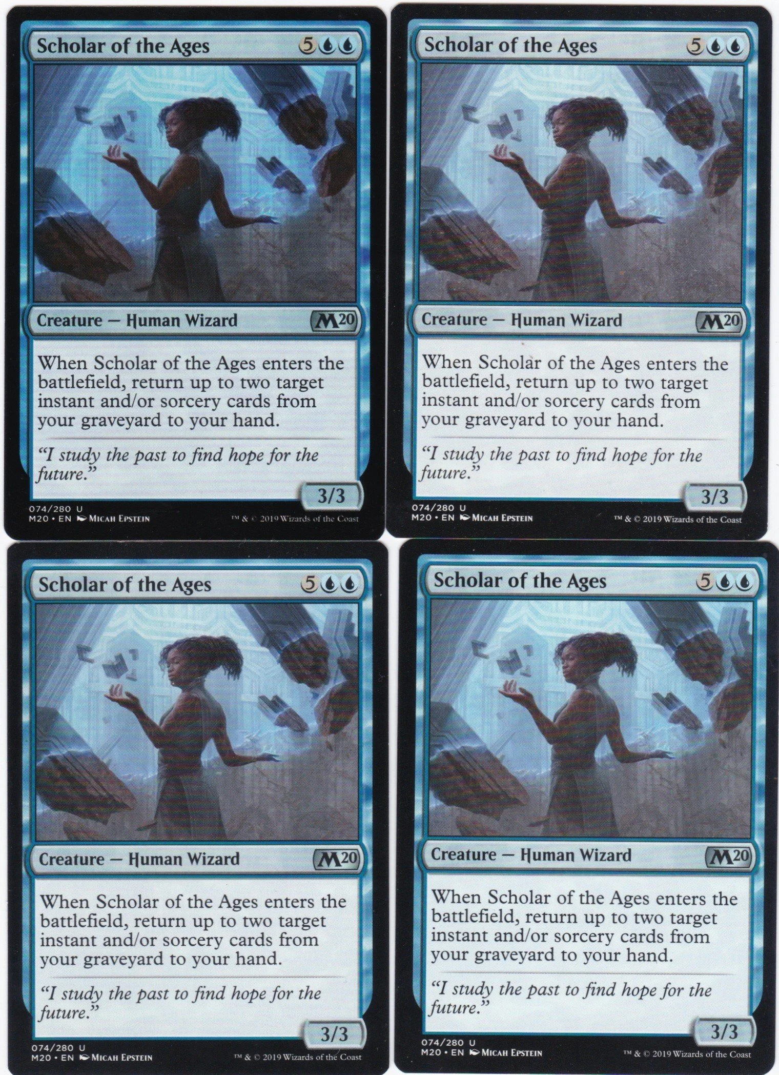 4x Scholar of the Ages