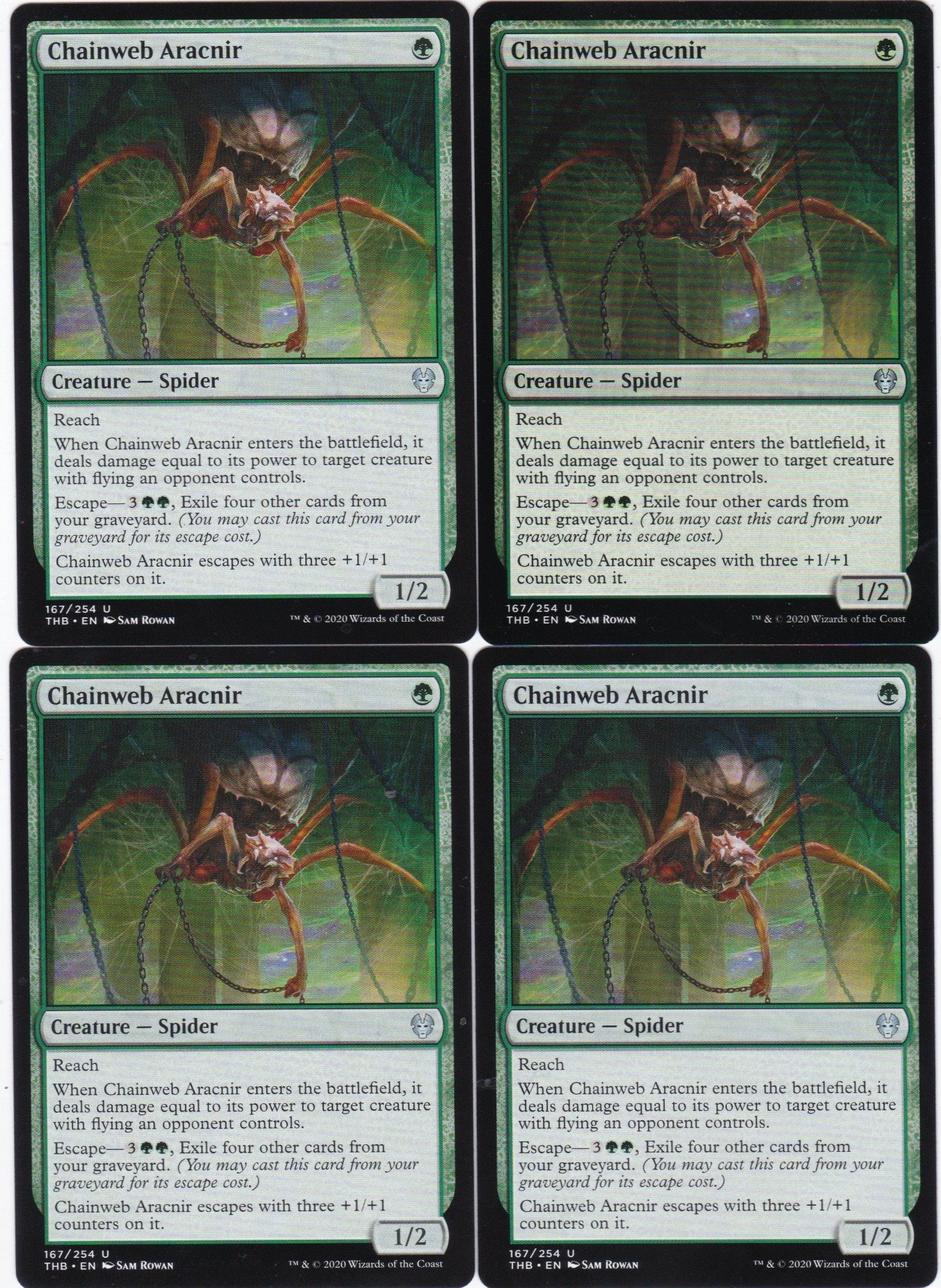 4x Chainweb Aracnir