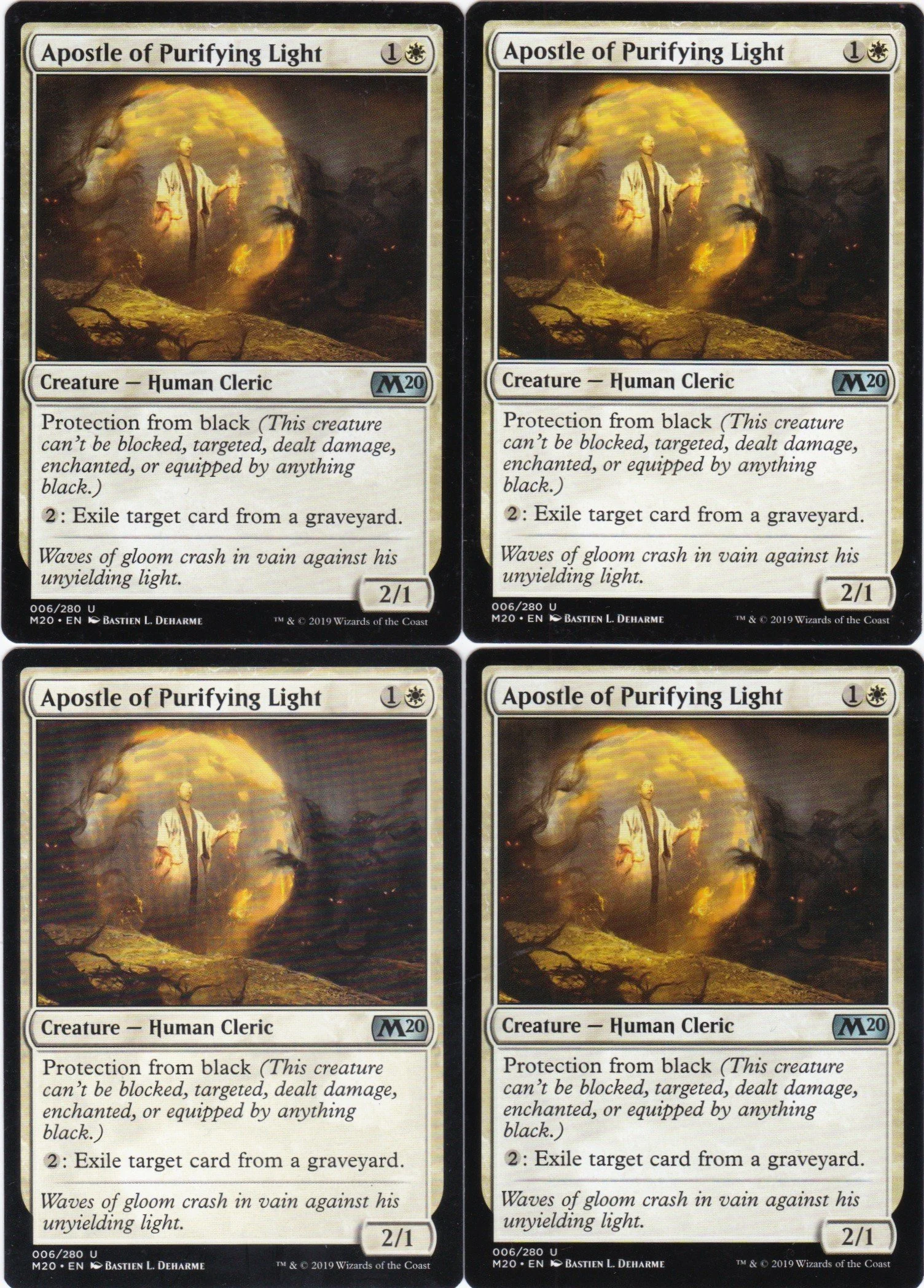 4x Apostle of Purifying Light