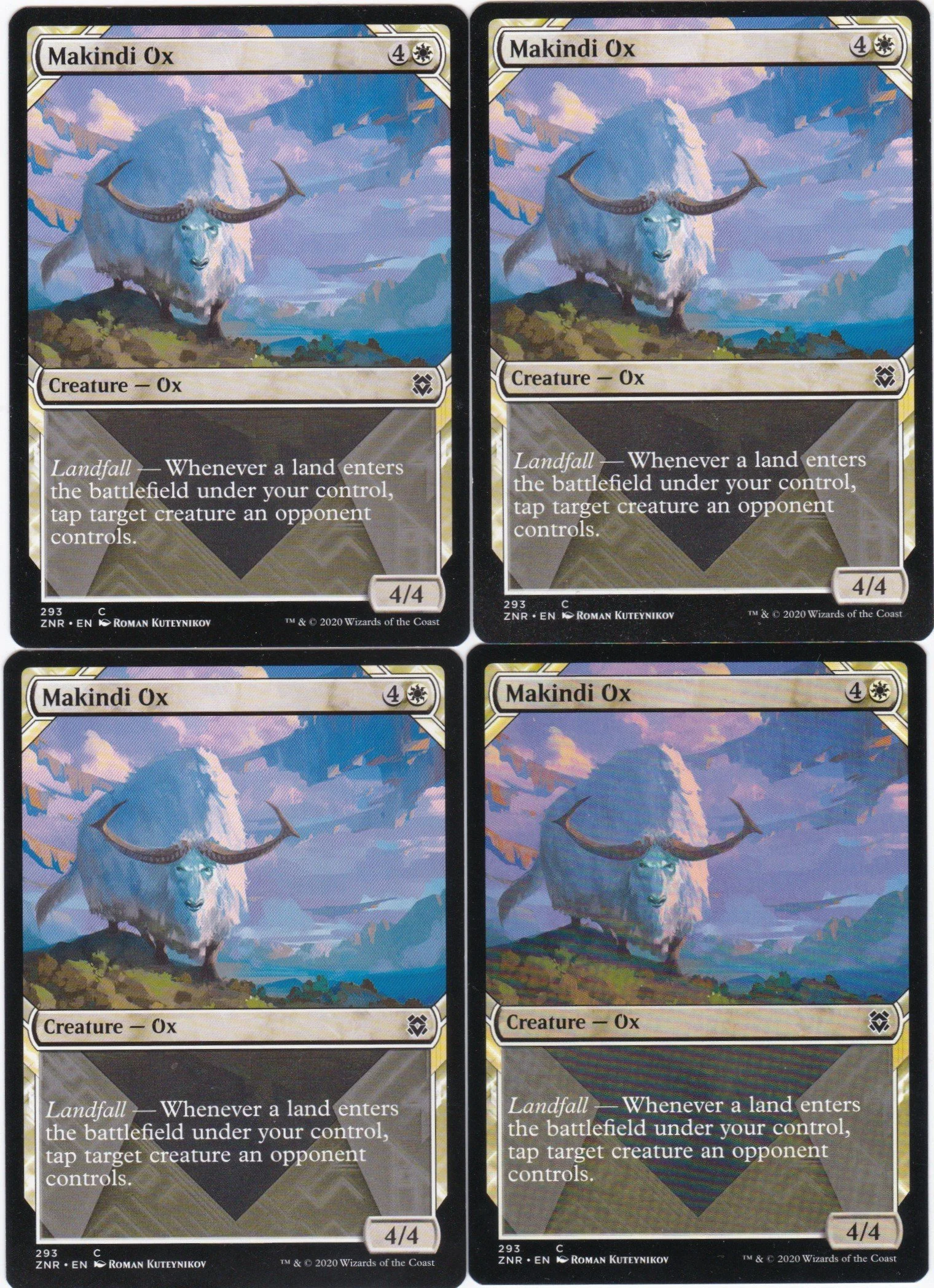 4x Makindi Ox