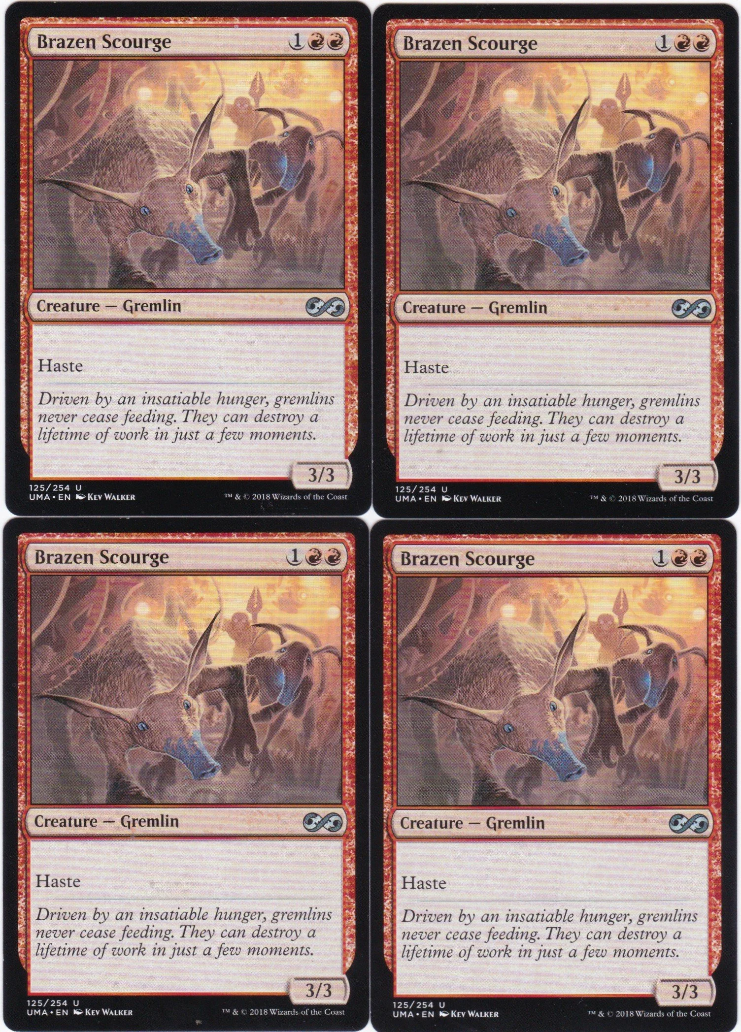 4x Brazen Scourge