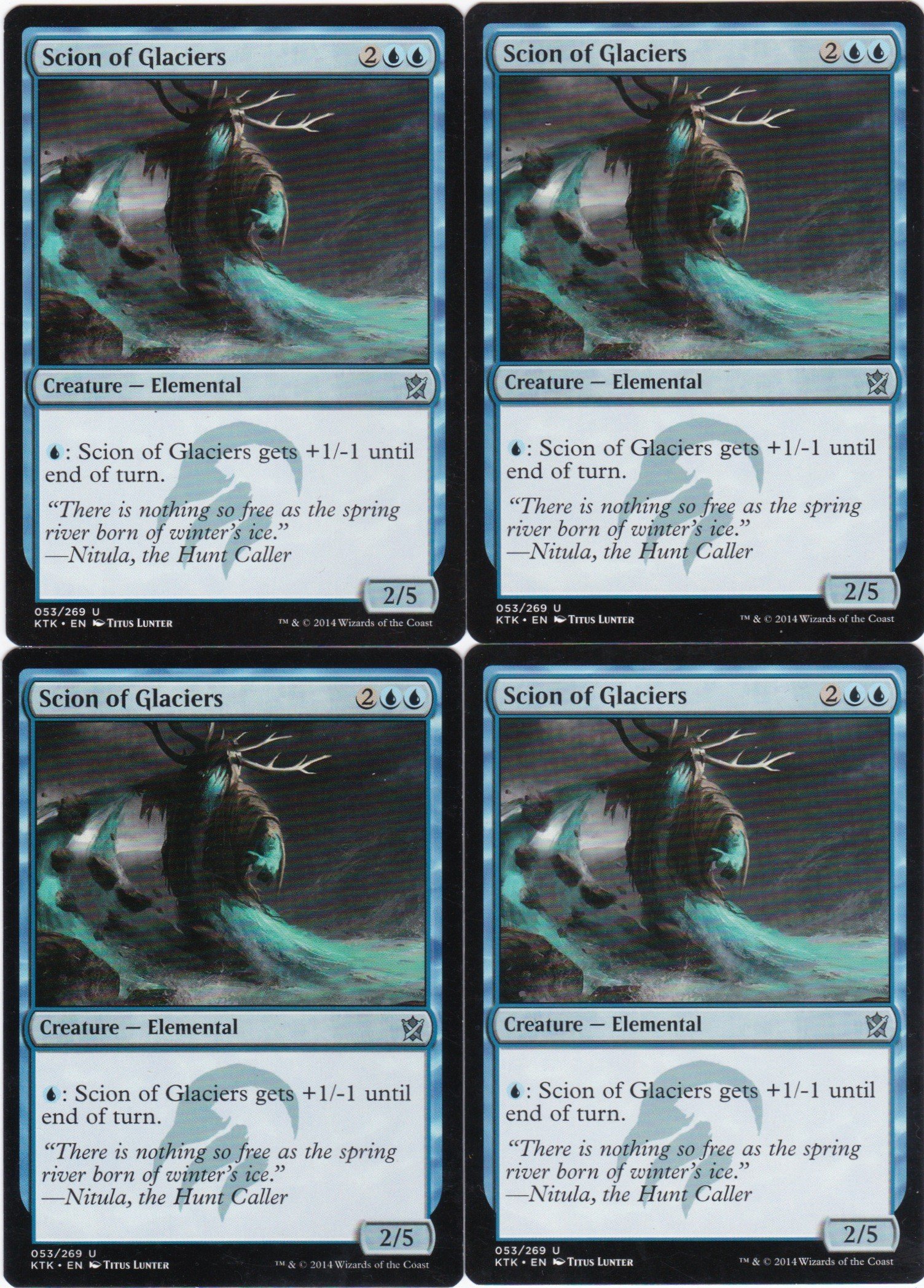 4x Scion of Glaciers