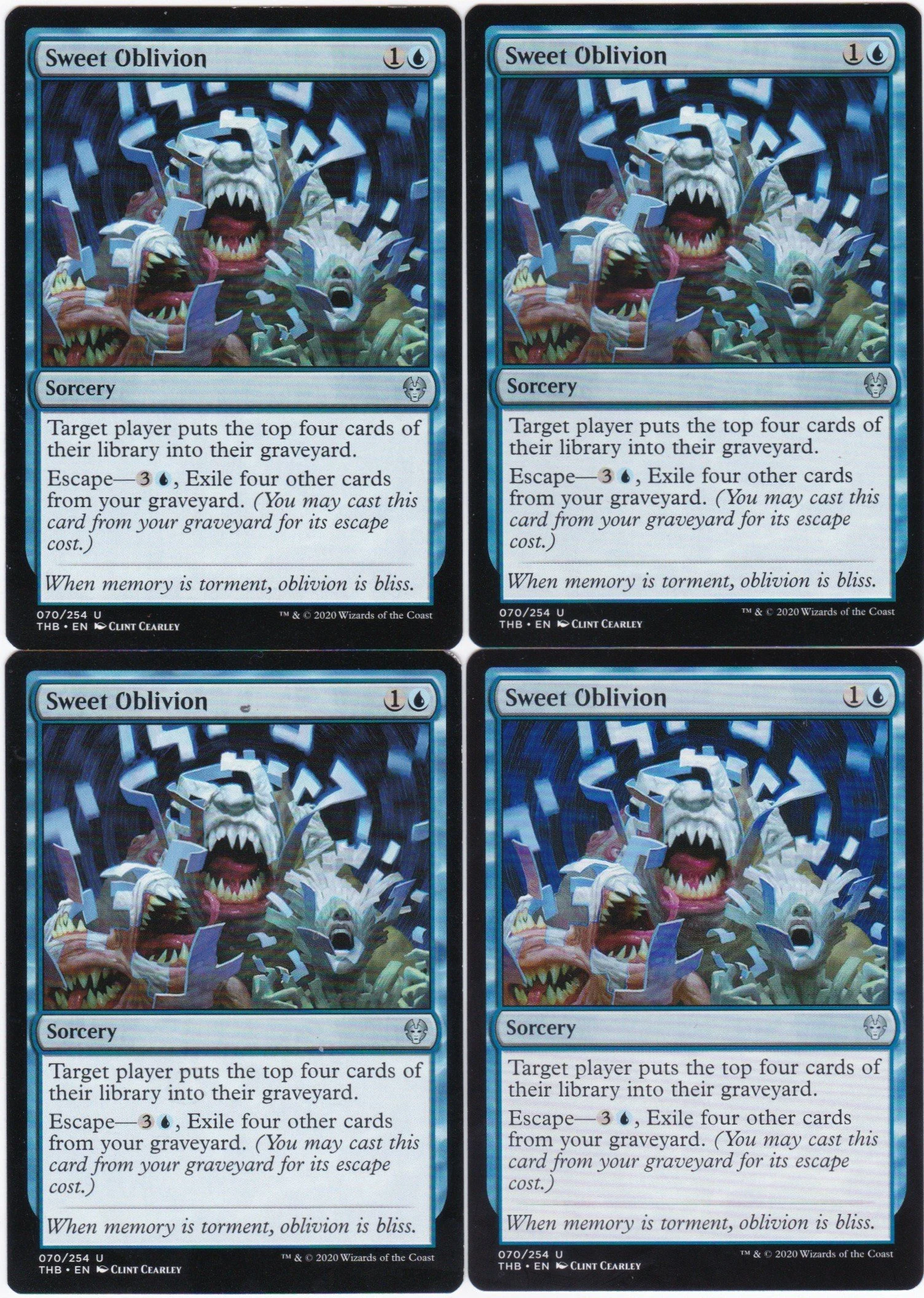 4x Sweet Oblivion