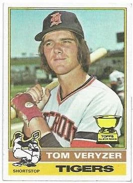 Topps AS Rookie Tom Veryzer #432