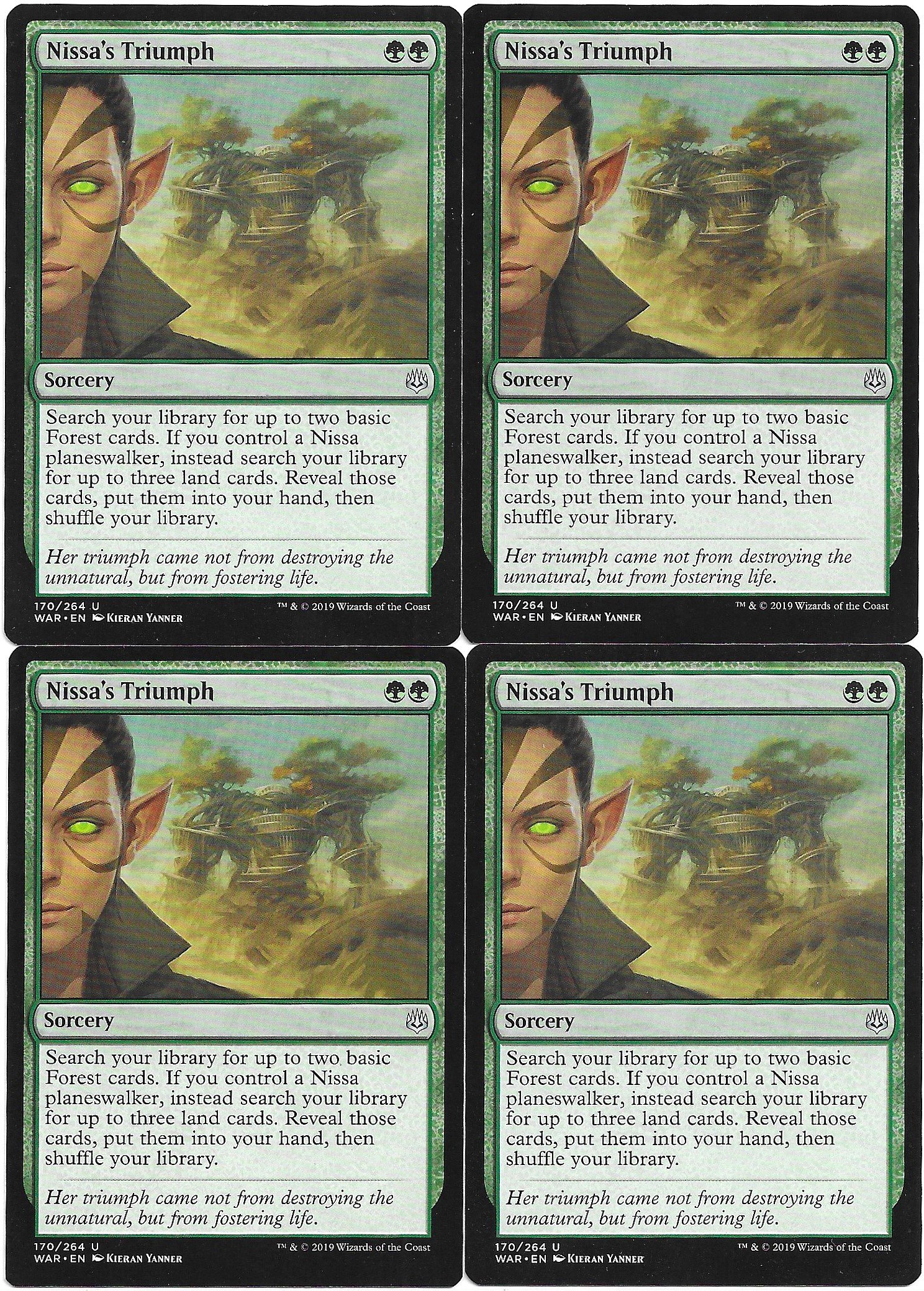 4x Nissa's Triumph