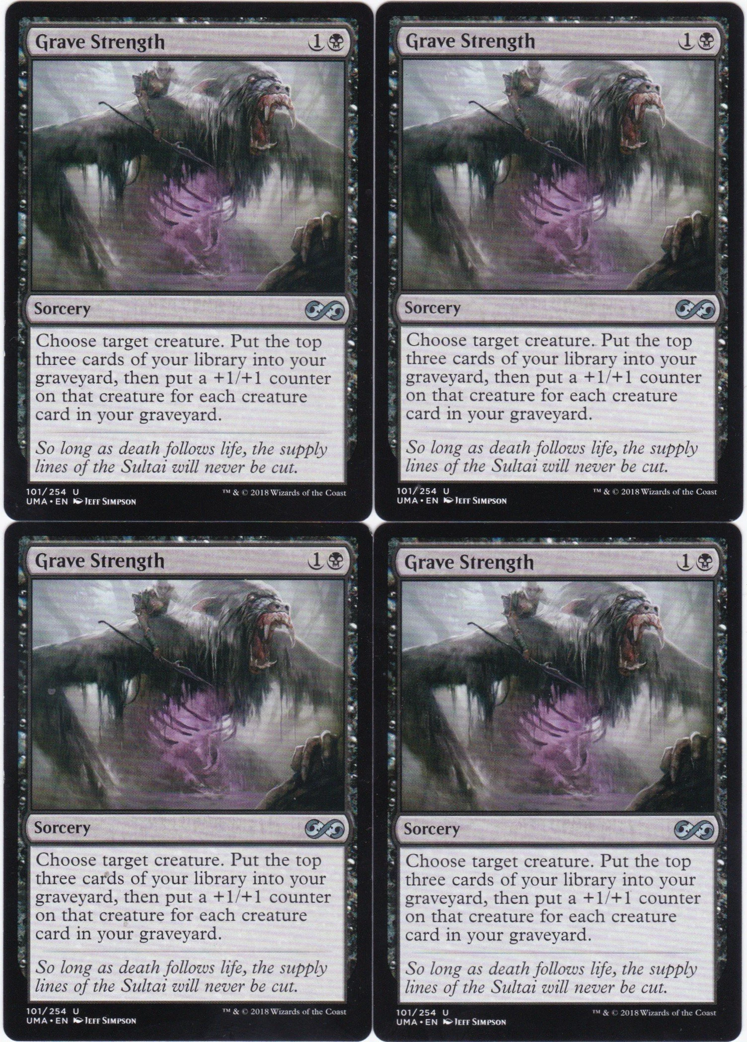 4x Grave Strength