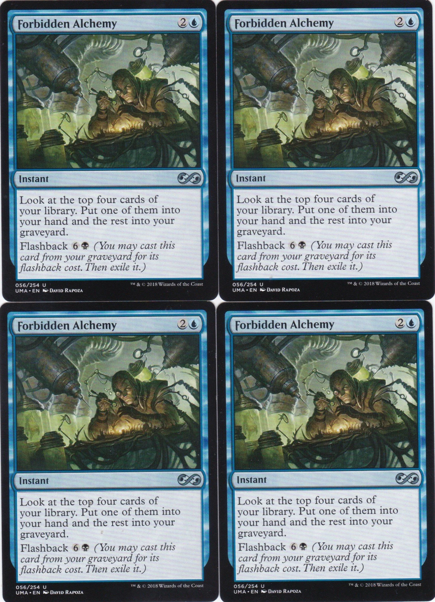 4x Forbidden Alchemy