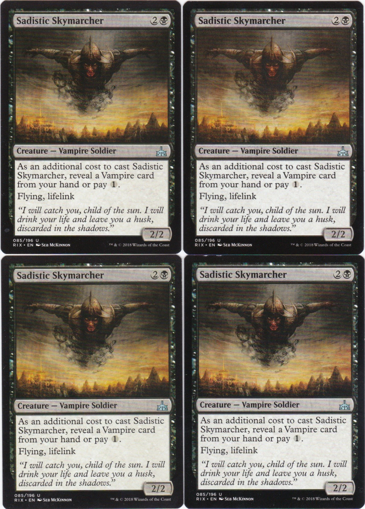 4x Sadistic Skymarcher