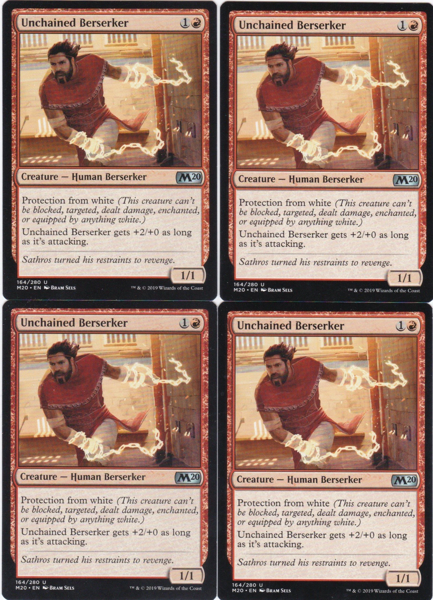 4x Unchained Berserker