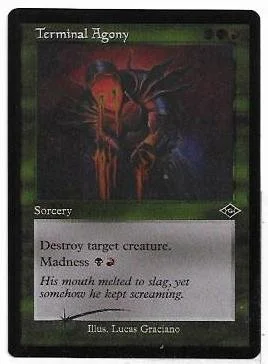 Terminal Agony (retro)(foil-Etched)