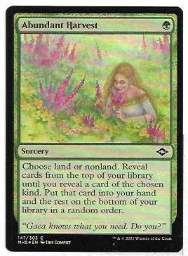 Abundant Harvest
