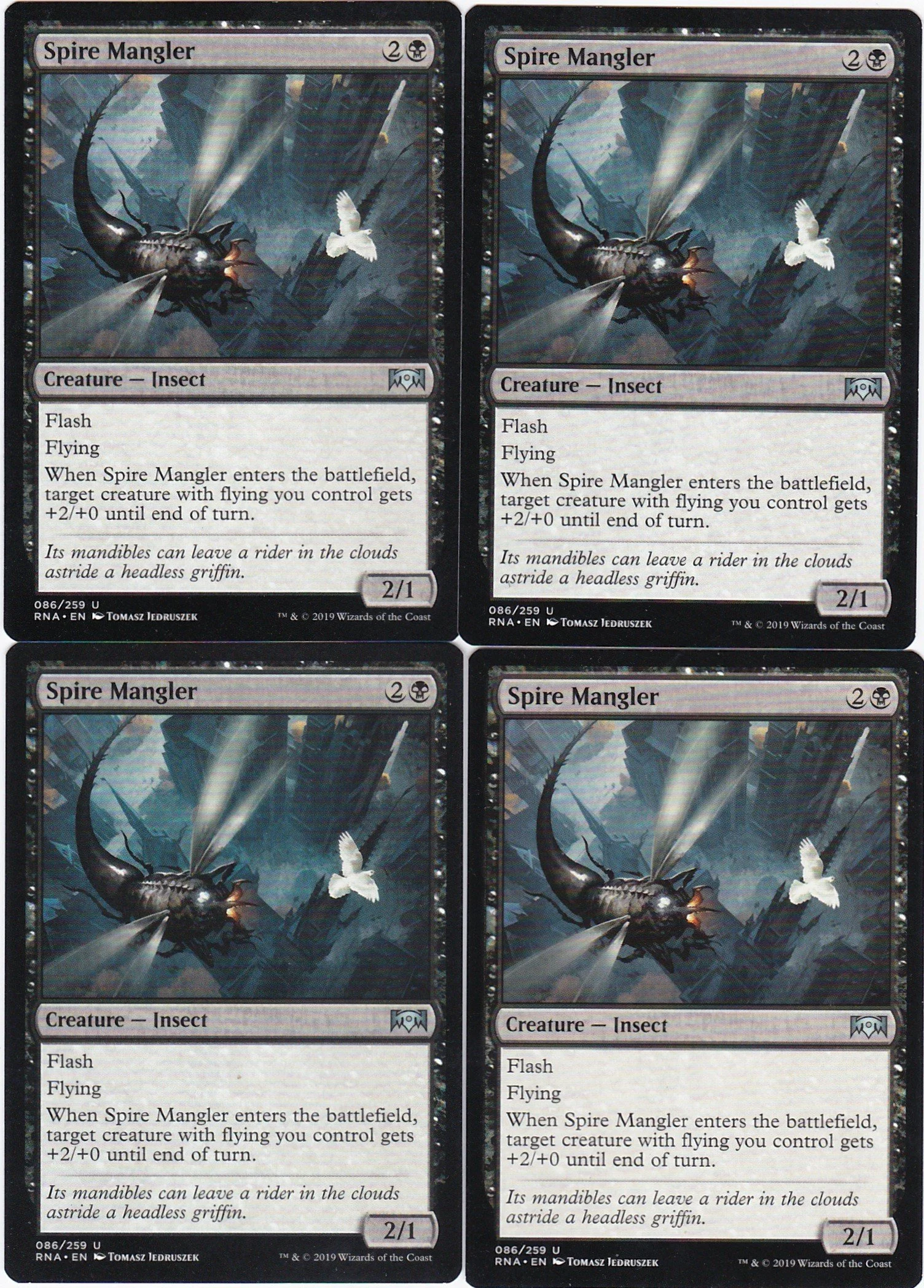 4x Spire Mangler