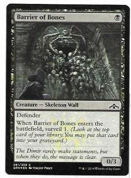 Barrier of Bones